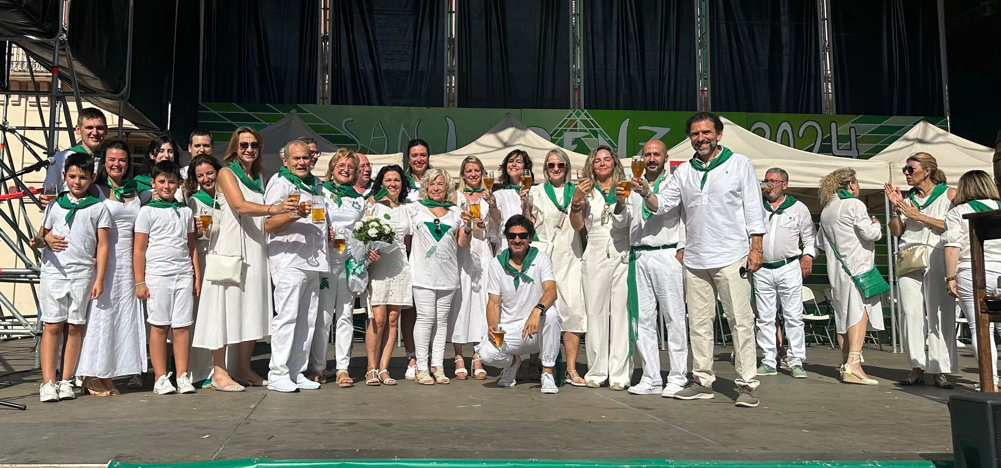 Homenaje a Macu y Toño de El Encanto del Barrio. Foto Eva Naval