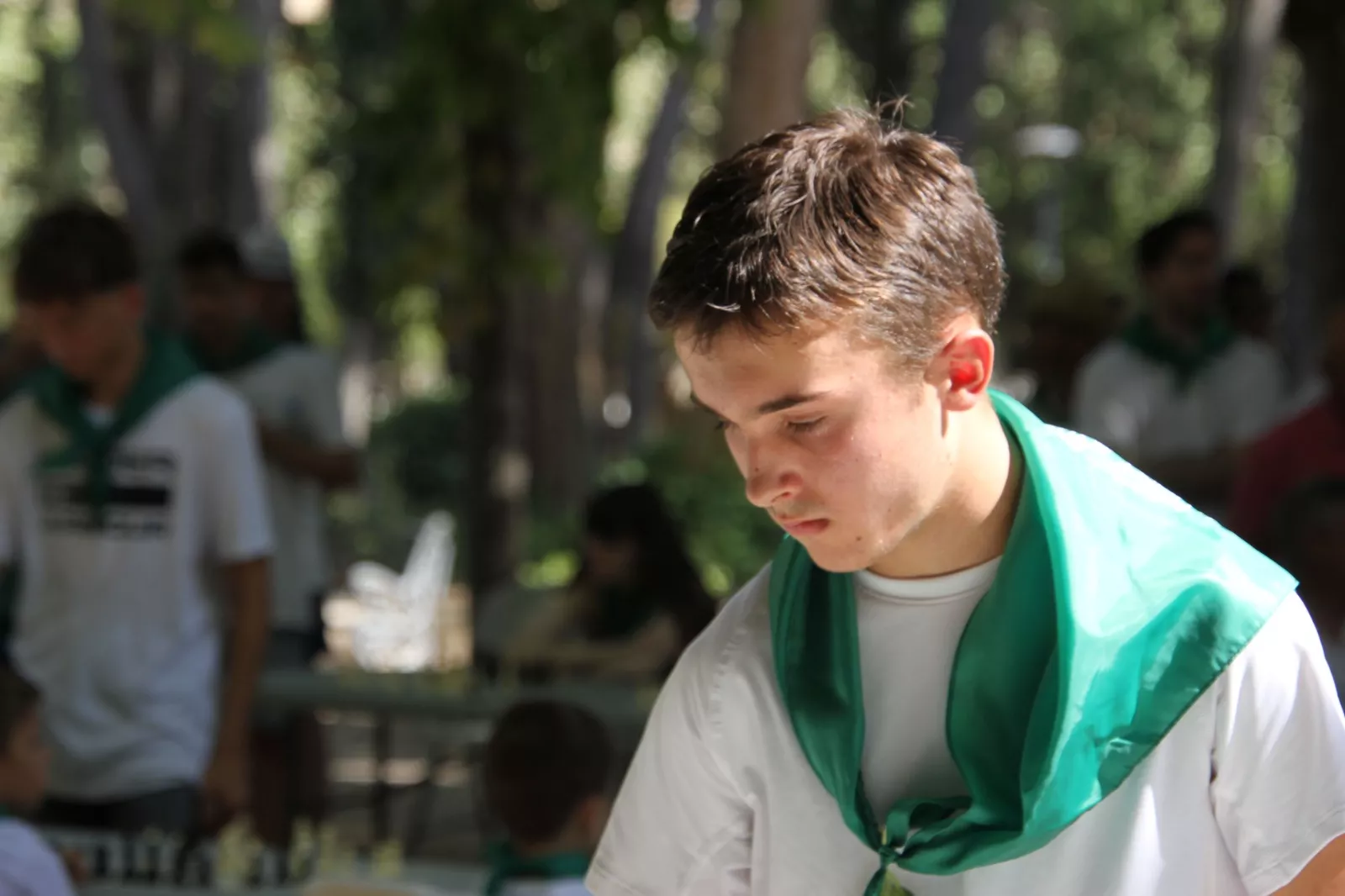 Imágenes de las Simultáneas de Ajedrez de San Lorenzo. Foto: Carlos Neofato