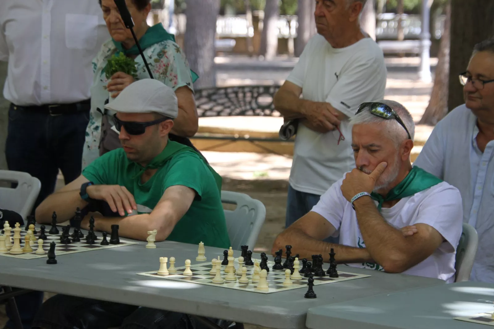 Imágenes de las Simultáneas de Ajedrez de San Lorenzo. Foto: Carlos Neofato