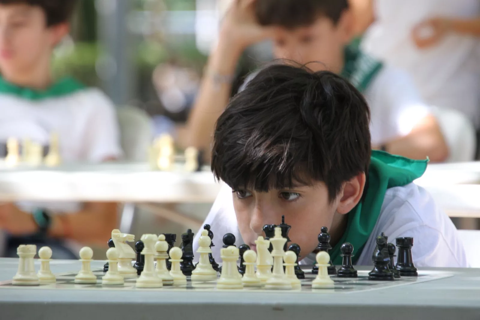Imágenes de las Simultáneas de Ajedrez de San Lorenzo. Foto: Carlos Neofato