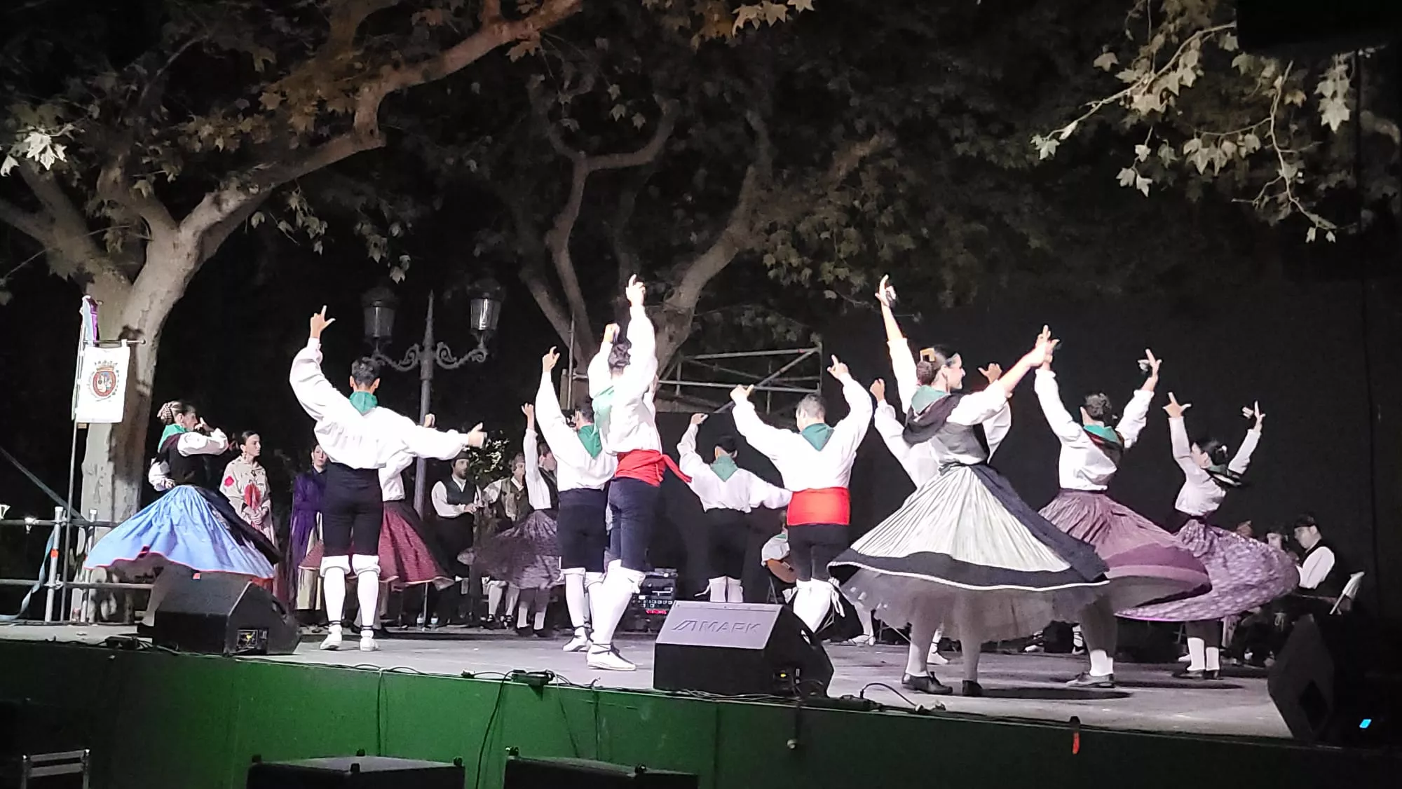 Roldán del Altoaragón en el Parque Miguel Servet