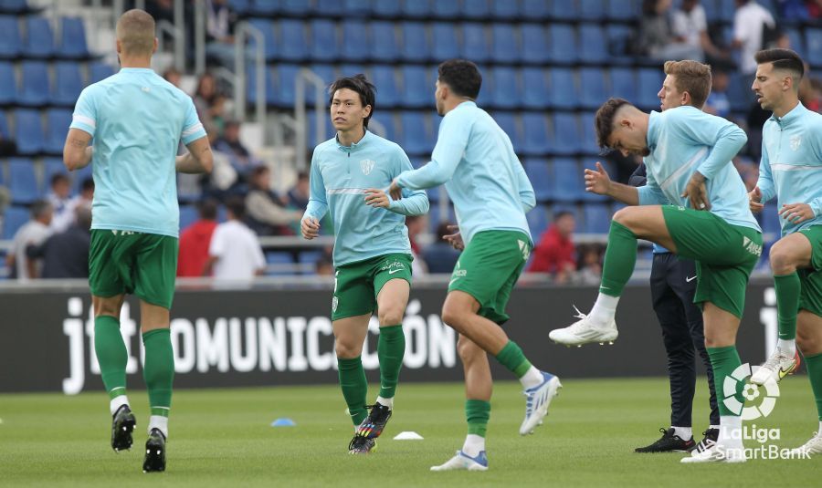 Imágenes previas al partido Tenerife Huesca. Foto La Liga