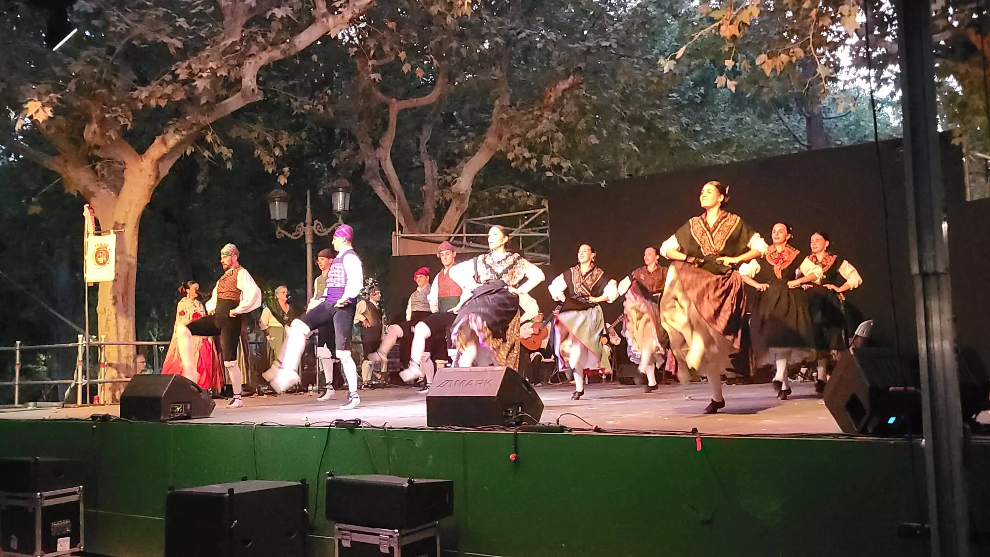 Roldán del Altoaragón en el Parque Miguel Servet