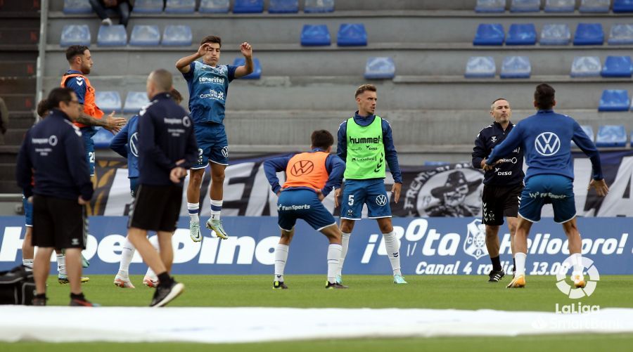 Imágenes previas al partido Tenerife Huesca. Foto La Liga