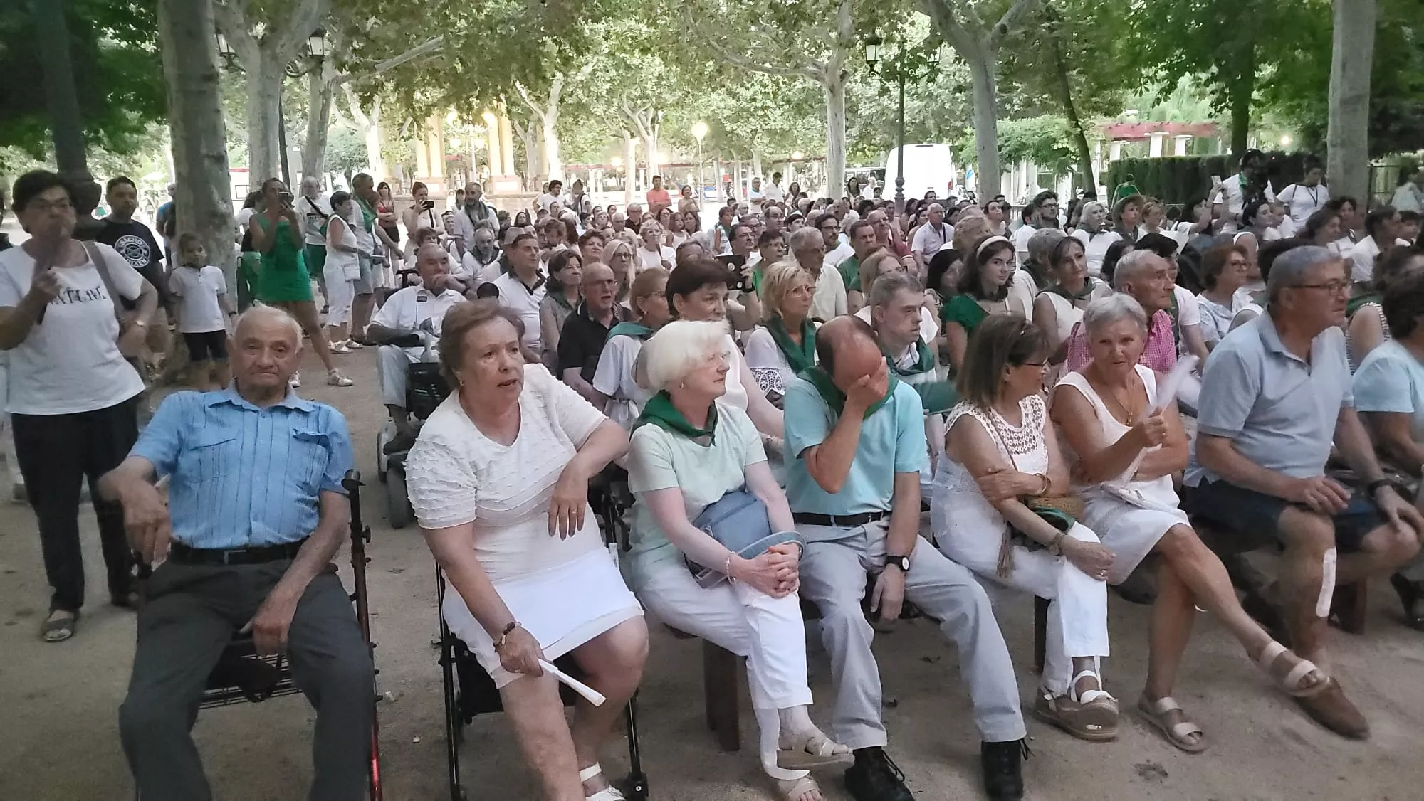Roldán del Altoaragón en el Parque Miguel Servet
