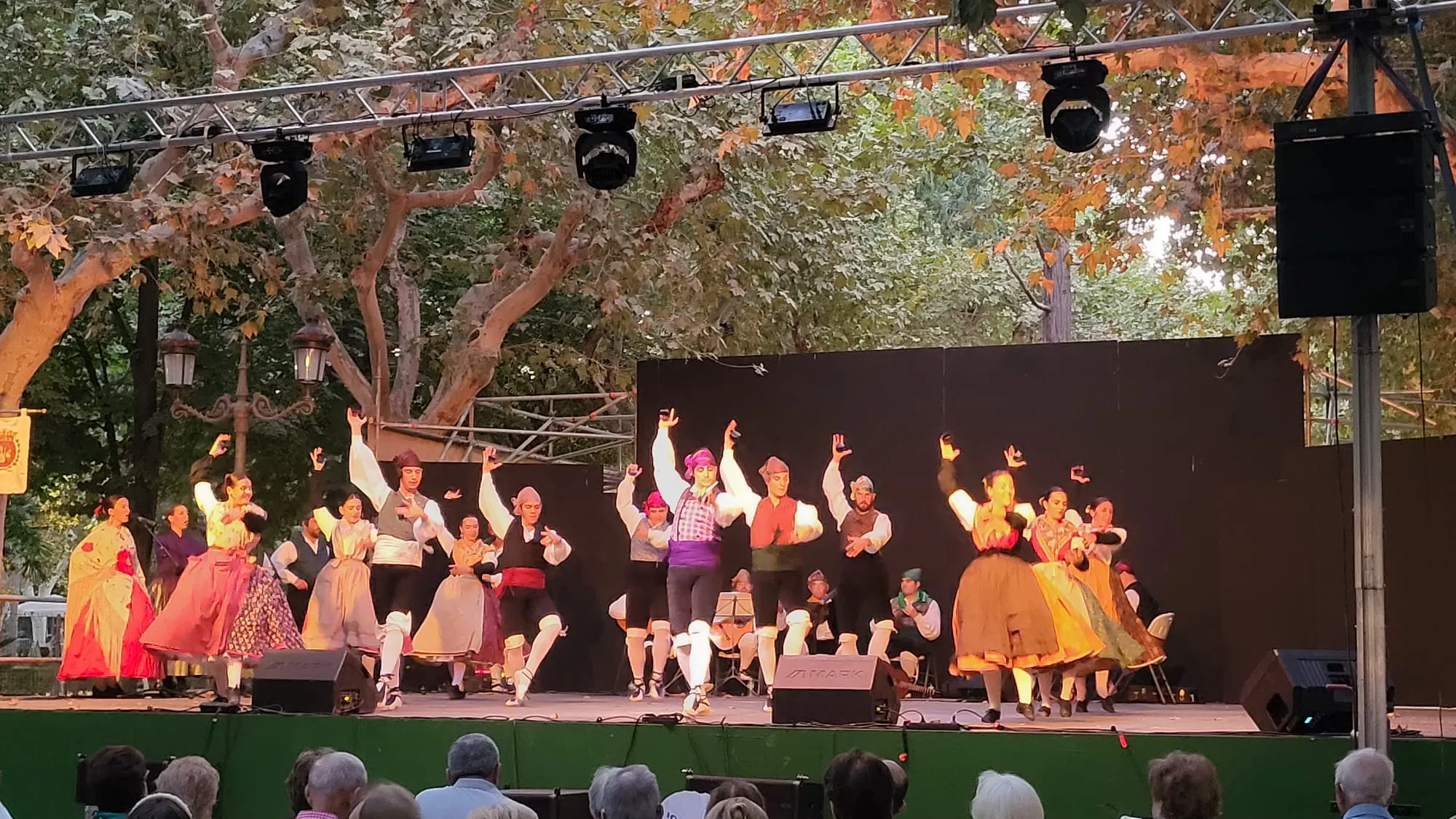 Roldán del Altoaragón en el Parque Miguel Servet