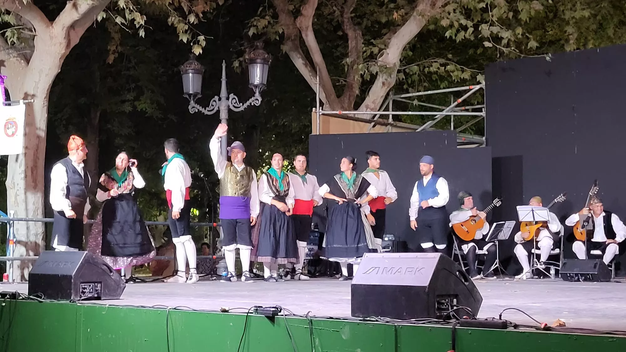 Roldán del Altoaragón en el Parque Miguel Servet