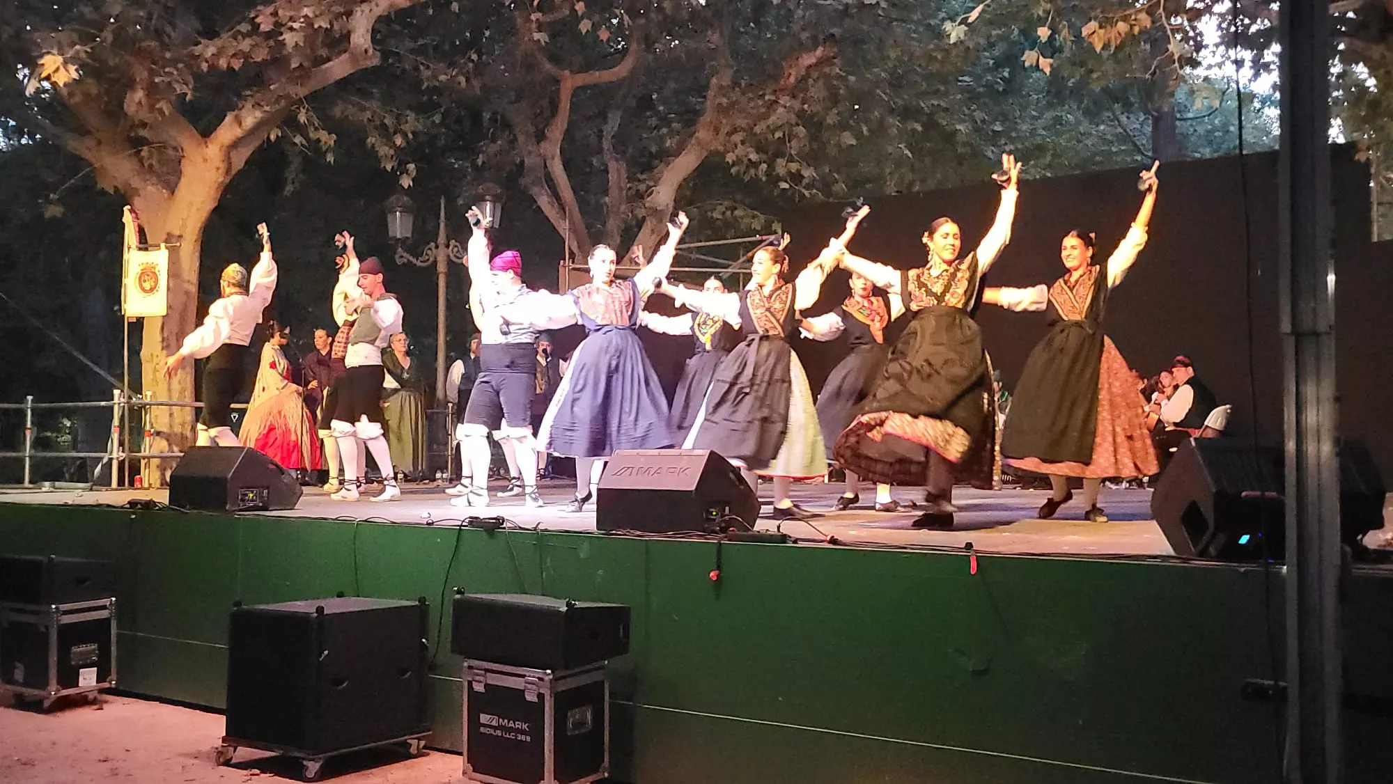 Roldán del Altoaragón en el Parque Miguel Servet