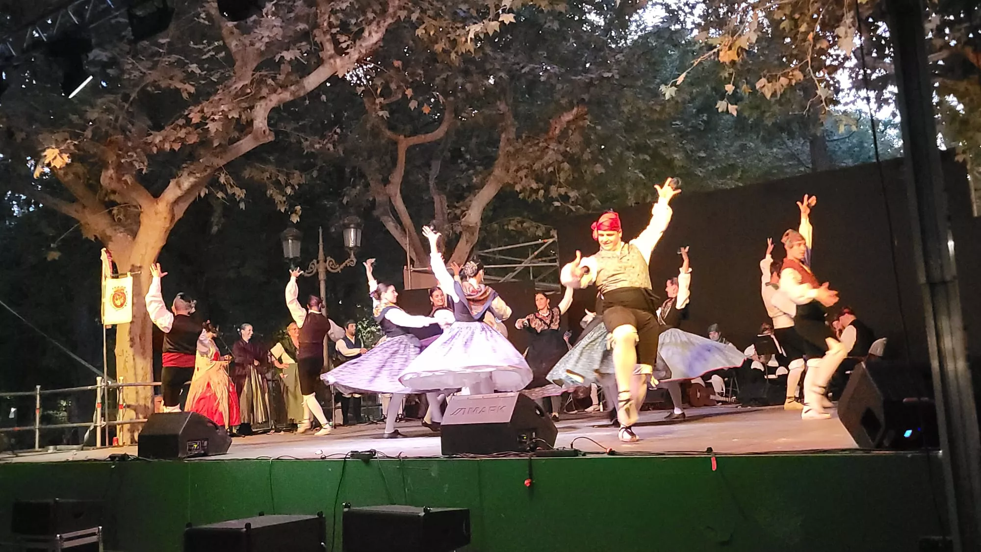 Roldán del Altoaragón en el Parque Miguel Servet