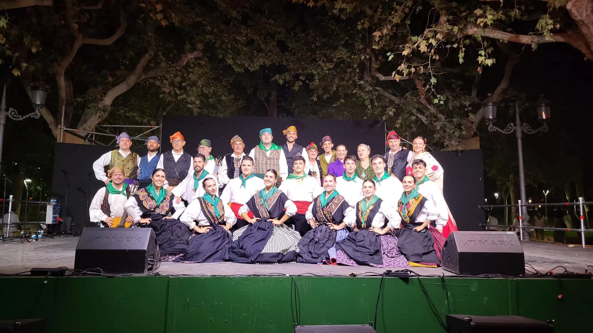 Roldán del Altoaragón en el Parque Miguel Servet