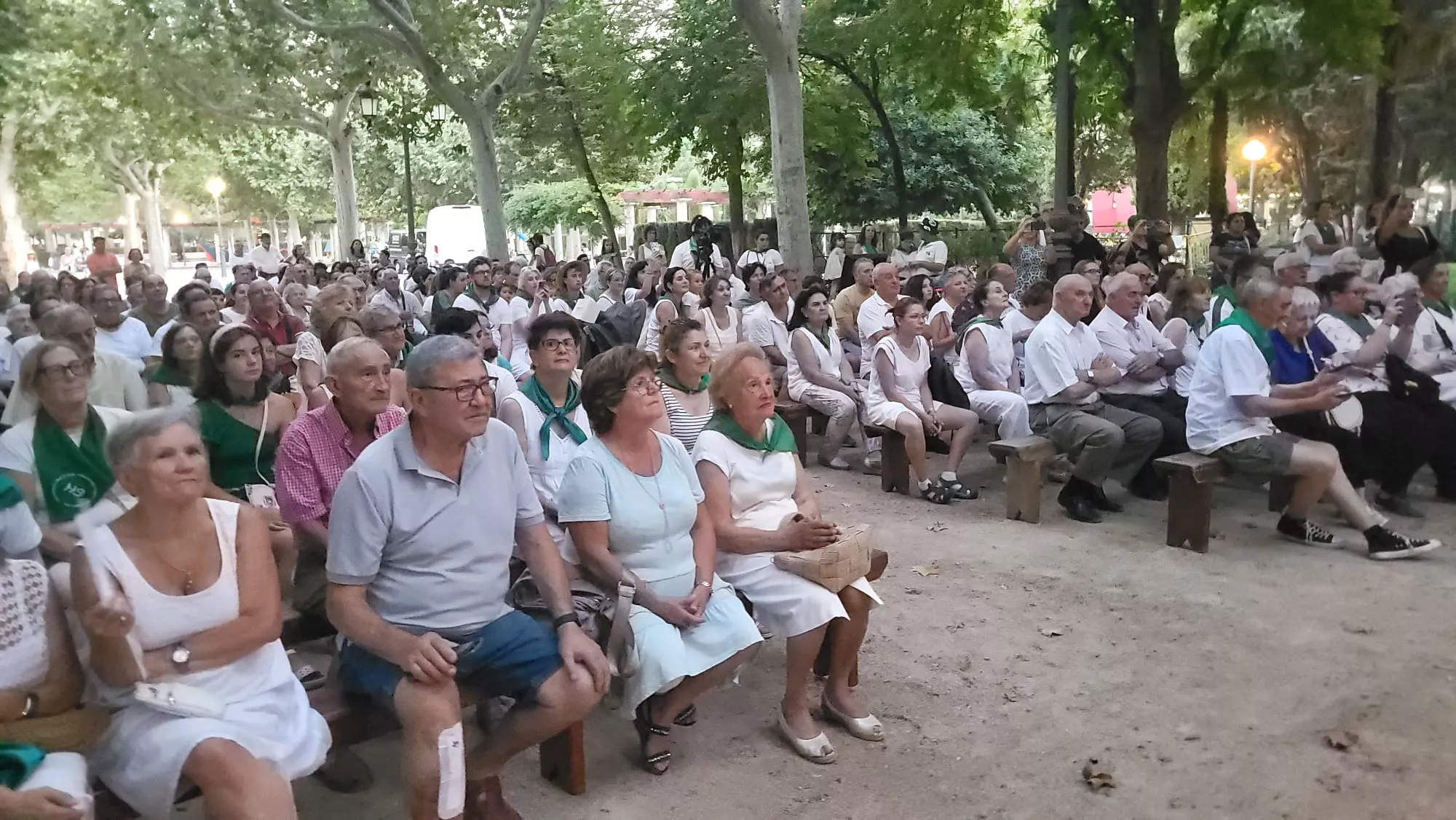 Roldán del Altoaragón en el Parque Miguel Servet