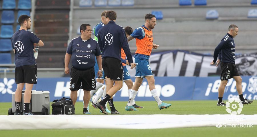 Imágenes previas al partido Tenerife Huesca. Foto La Liga