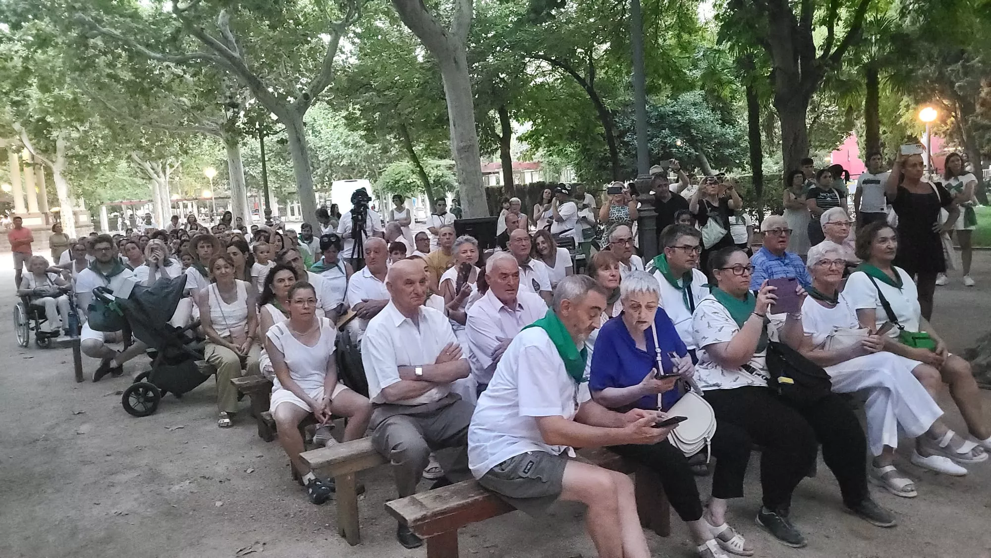 Roldán del Altoaragón en el Parque Miguel Servet
