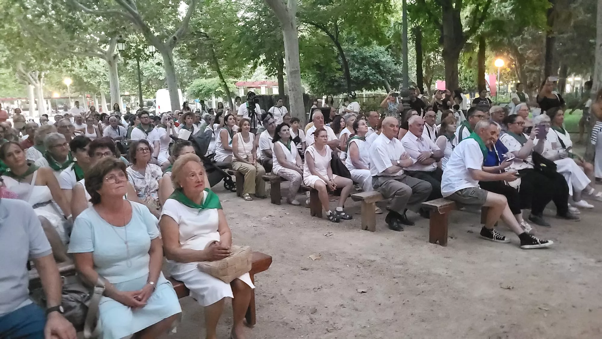 Roldán del Altoaragón en el Parque Miguel Servet