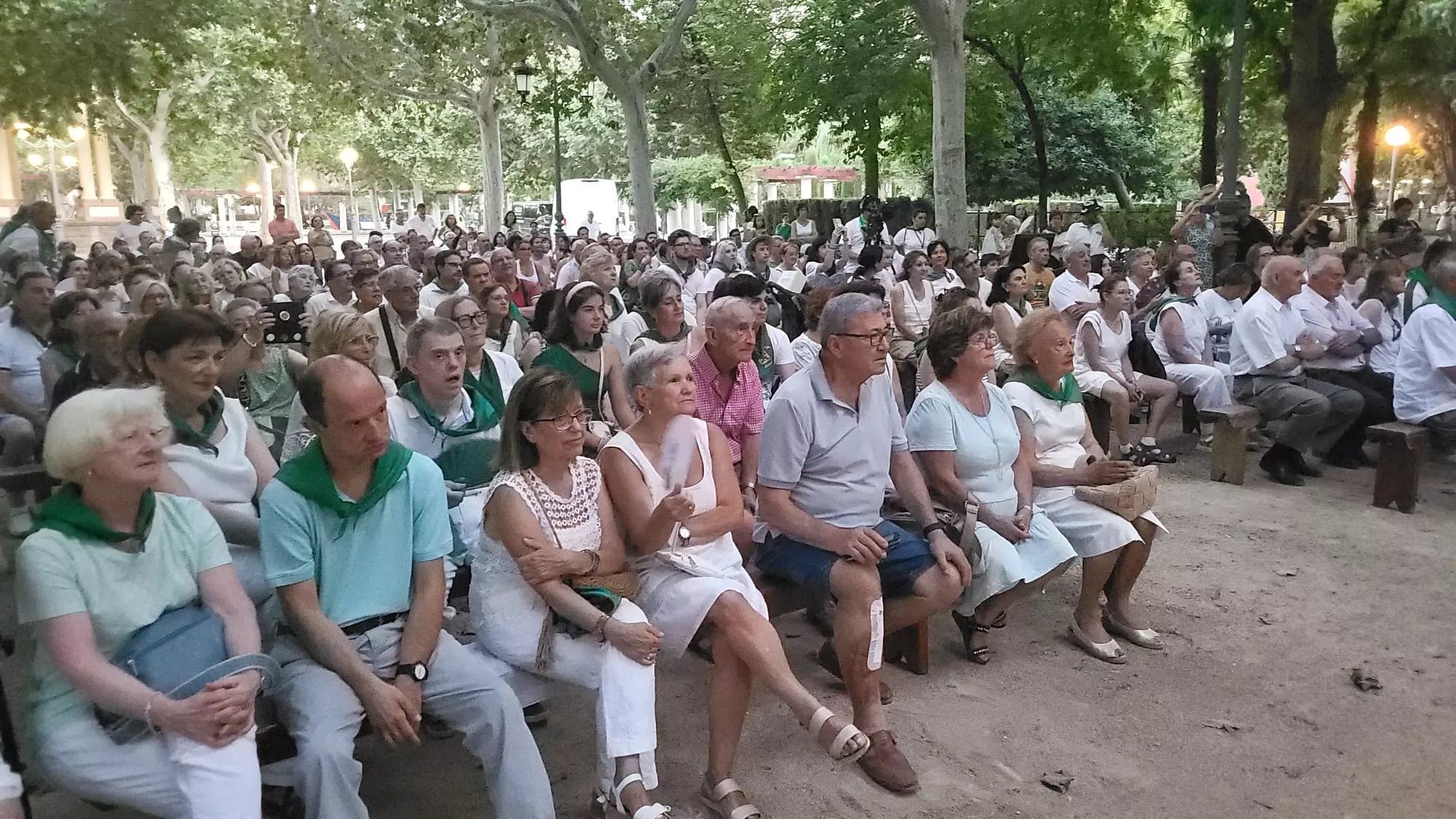 Roldán del Altoaragón en el Parque Miguel Servet