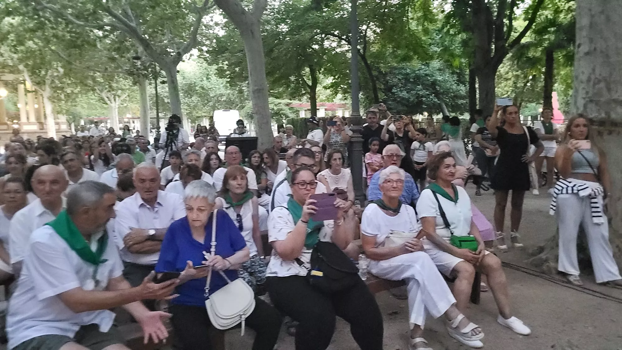 Roldán del Altoaragón en el Parque Miguel Servet