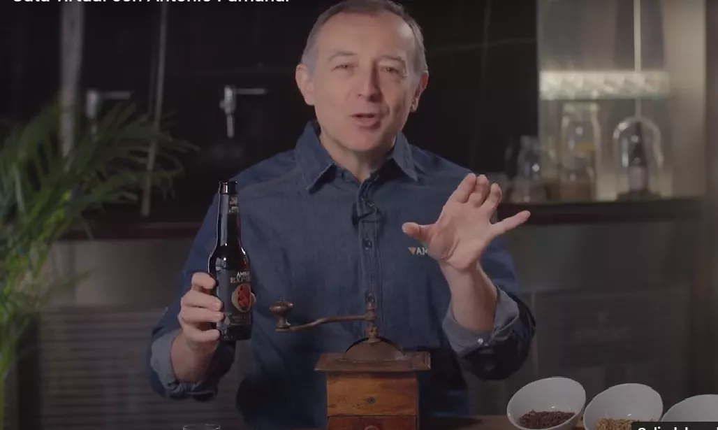 Antonio Fumanal, maestro cervecero de Ámbar