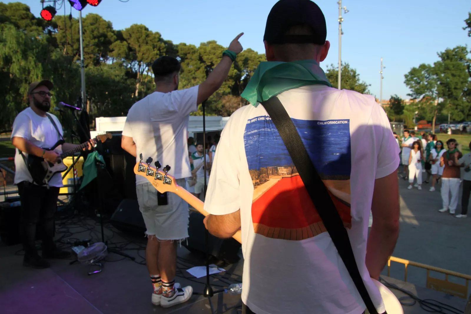 Concierto de  Eli Fernández. Carlos Neofato