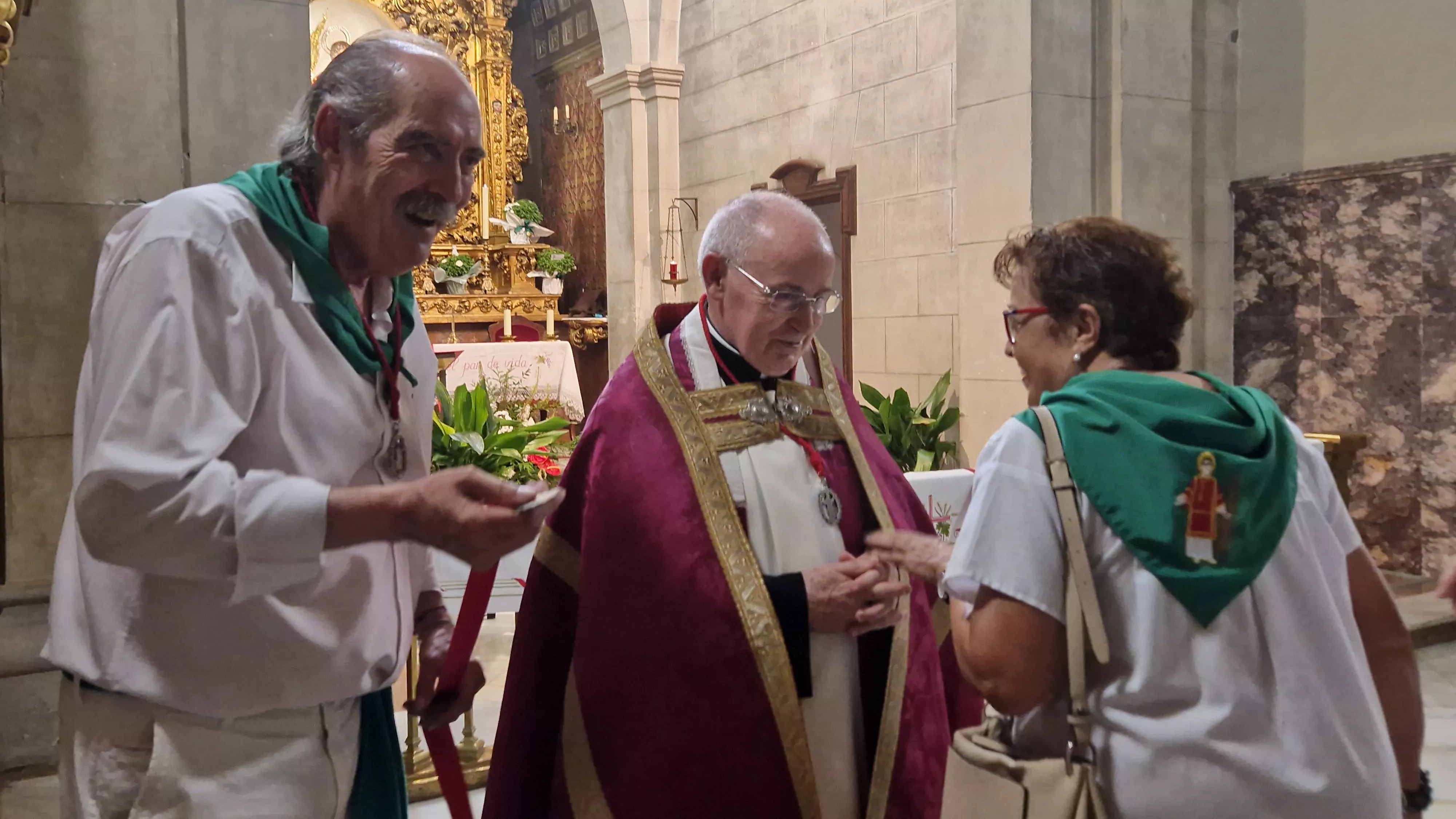  Presentación de niños y niñas a San Lorenzo. Foto Myriam Martínez 