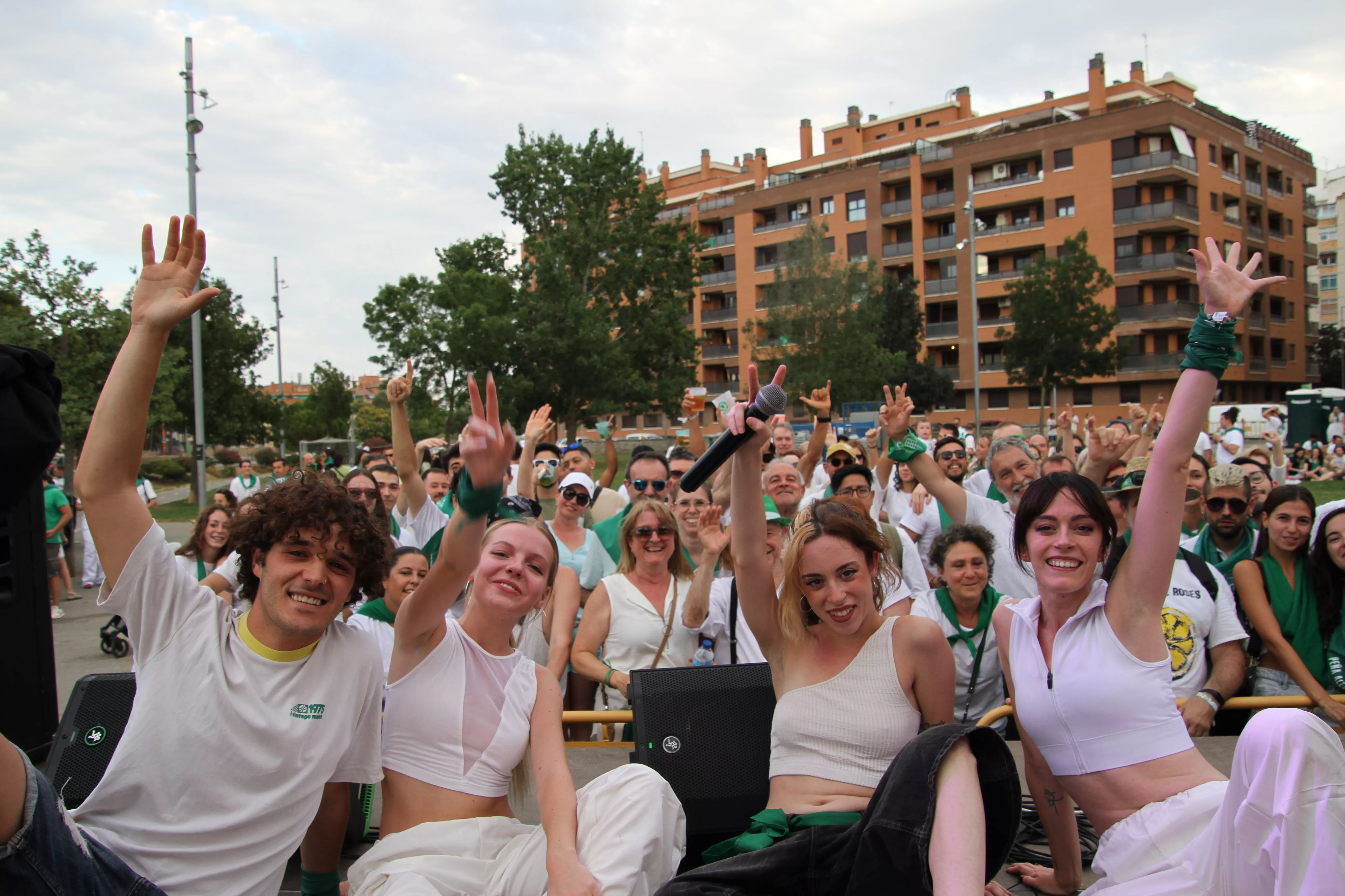 Actuación de Lassi.0 en el Reberde Fest. Foto Carlos Neofato