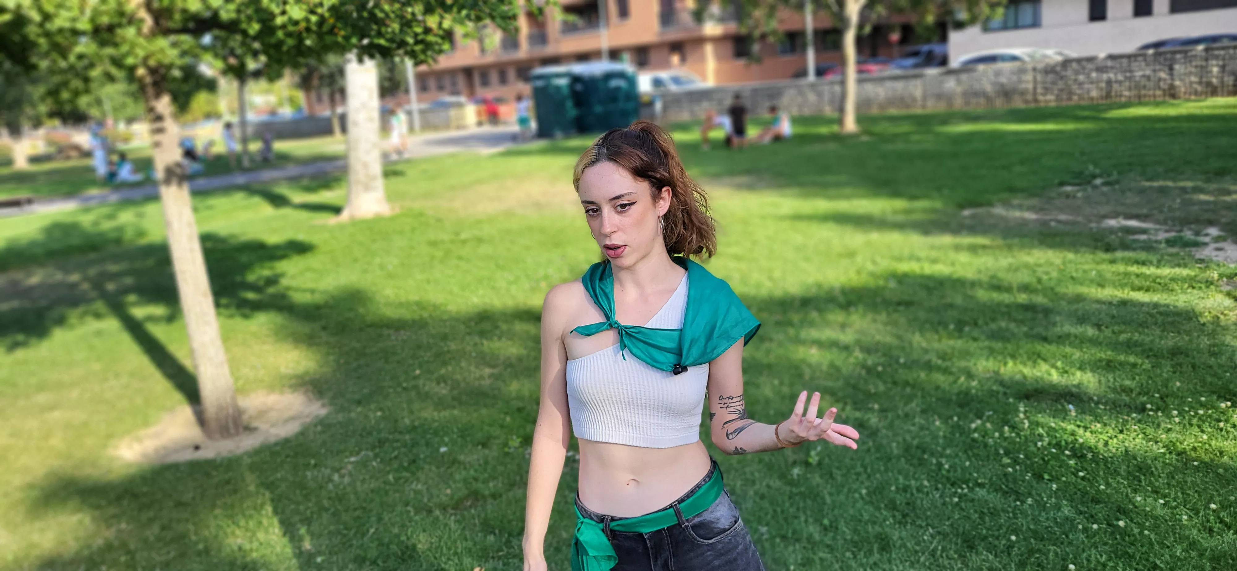 Actuación de Lassi.0 en el Reberde Fest. Foto Mercedes Manterola