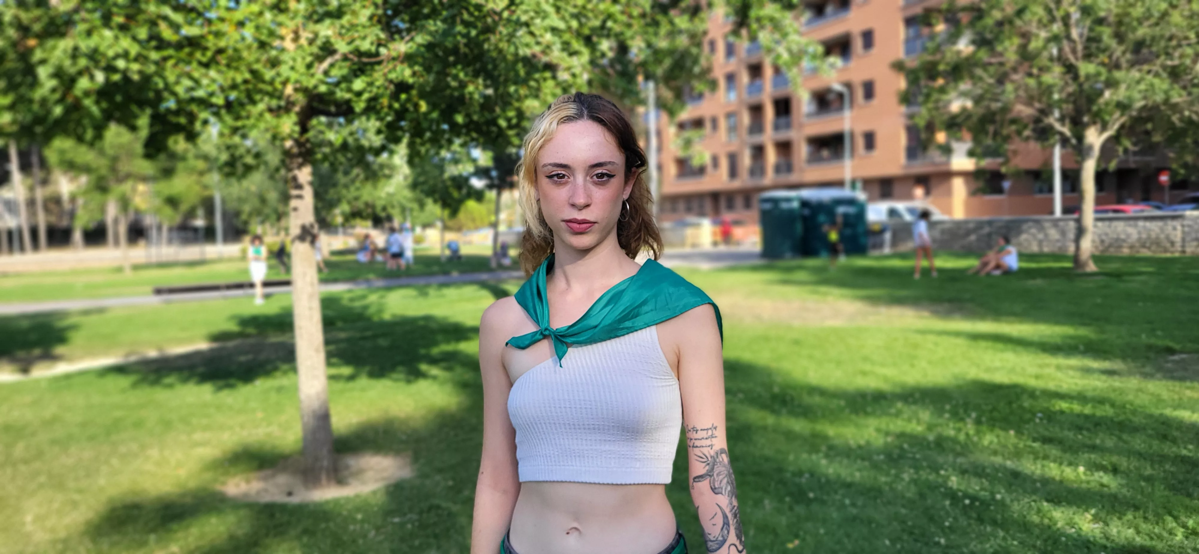 Actuación de Lassi.0 en el Reberde Fest. Foto Mercedes Manterola