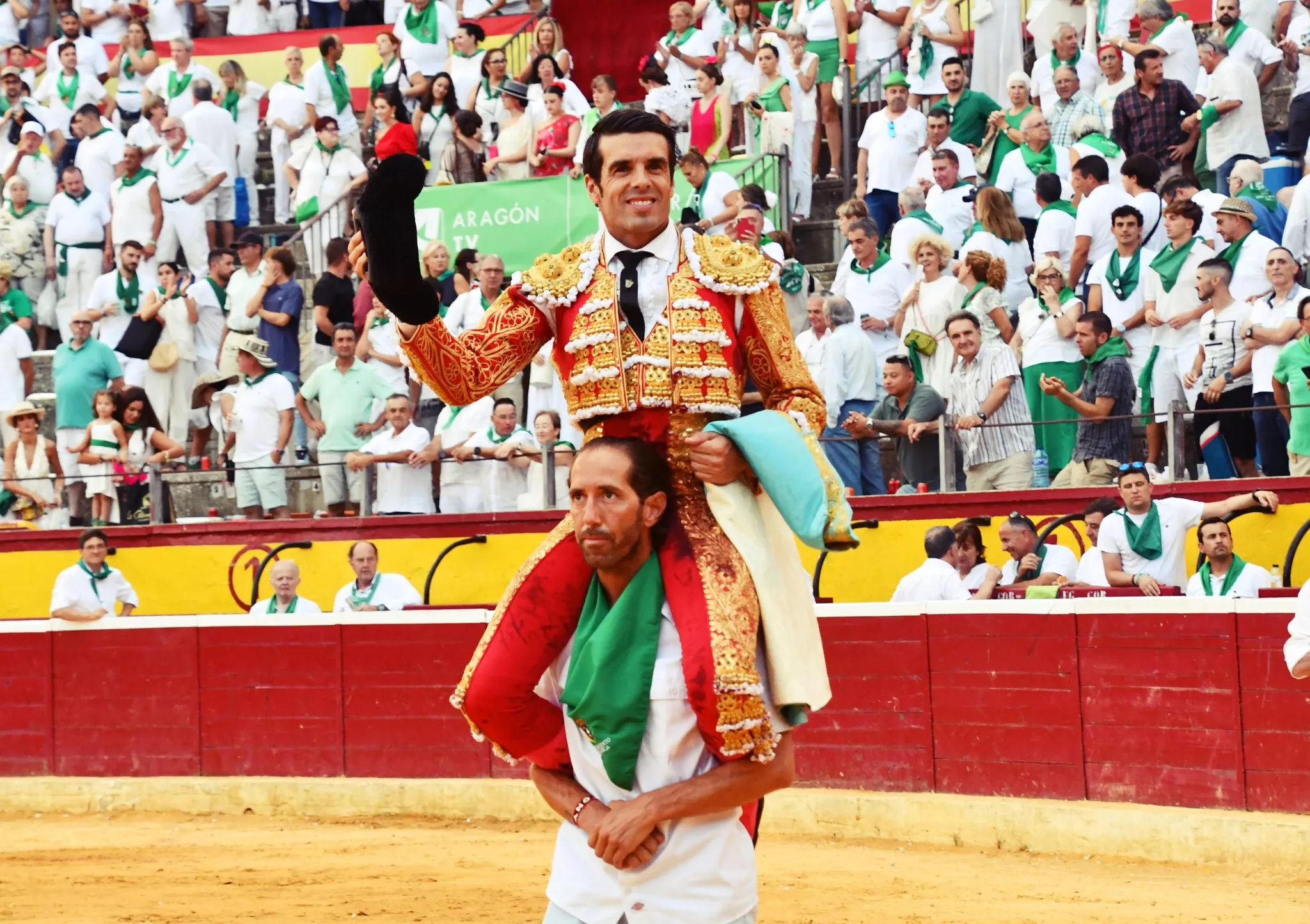 Imágenes de la tercera corrida de la Feria taurina de La Albahaca 2024