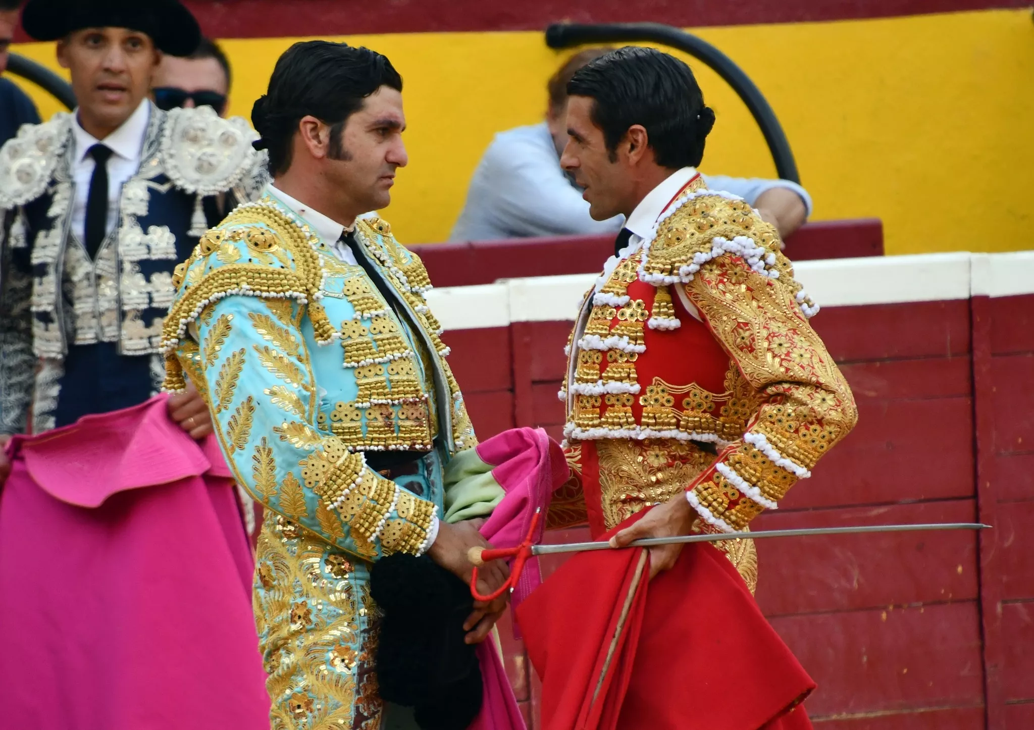 Imágenes de la tercera corrida de la Feria taurina de La Albahaca 2024