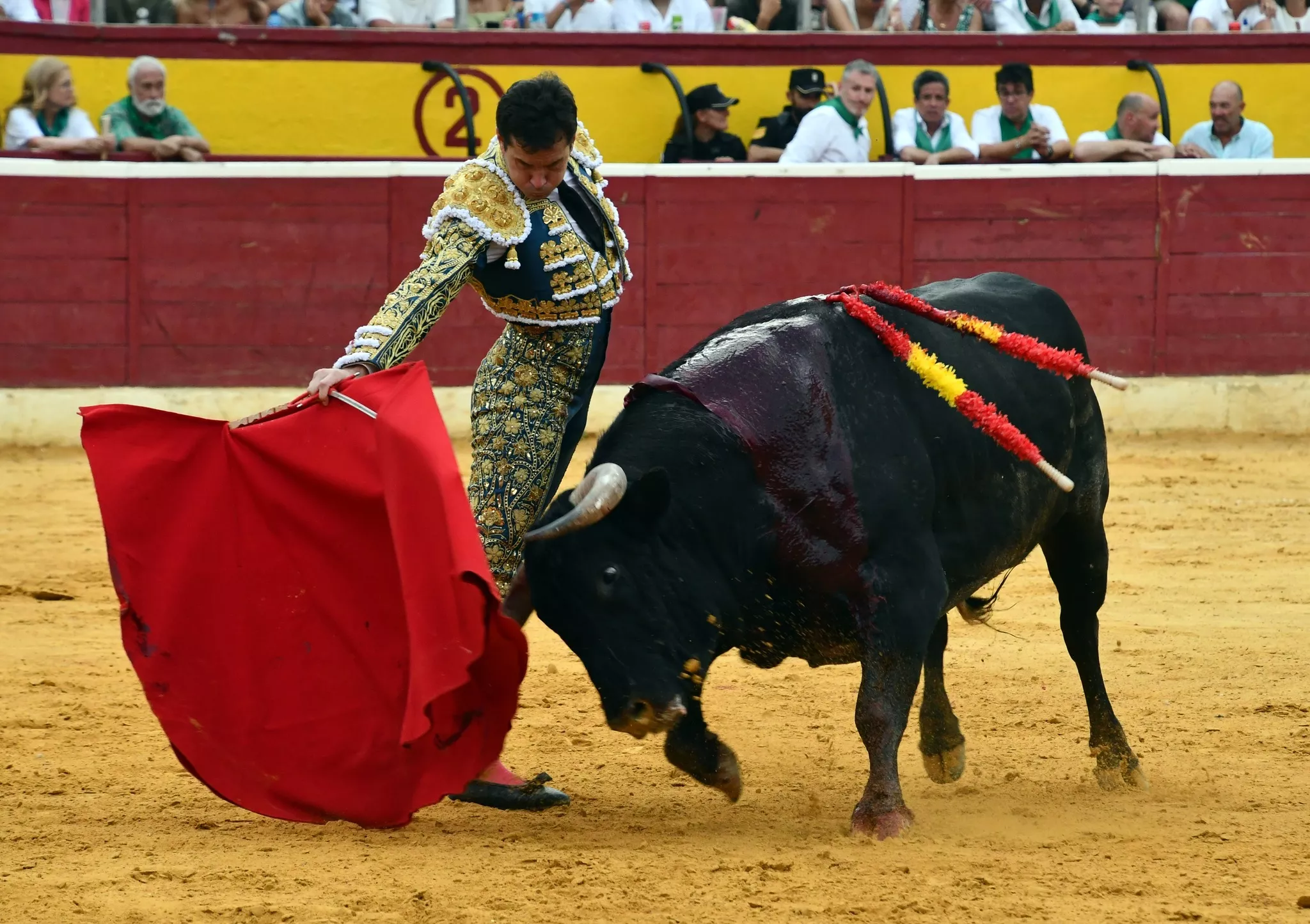 Imágenes de la tercera corrida de la Feria taurina de La Albahaca 2024