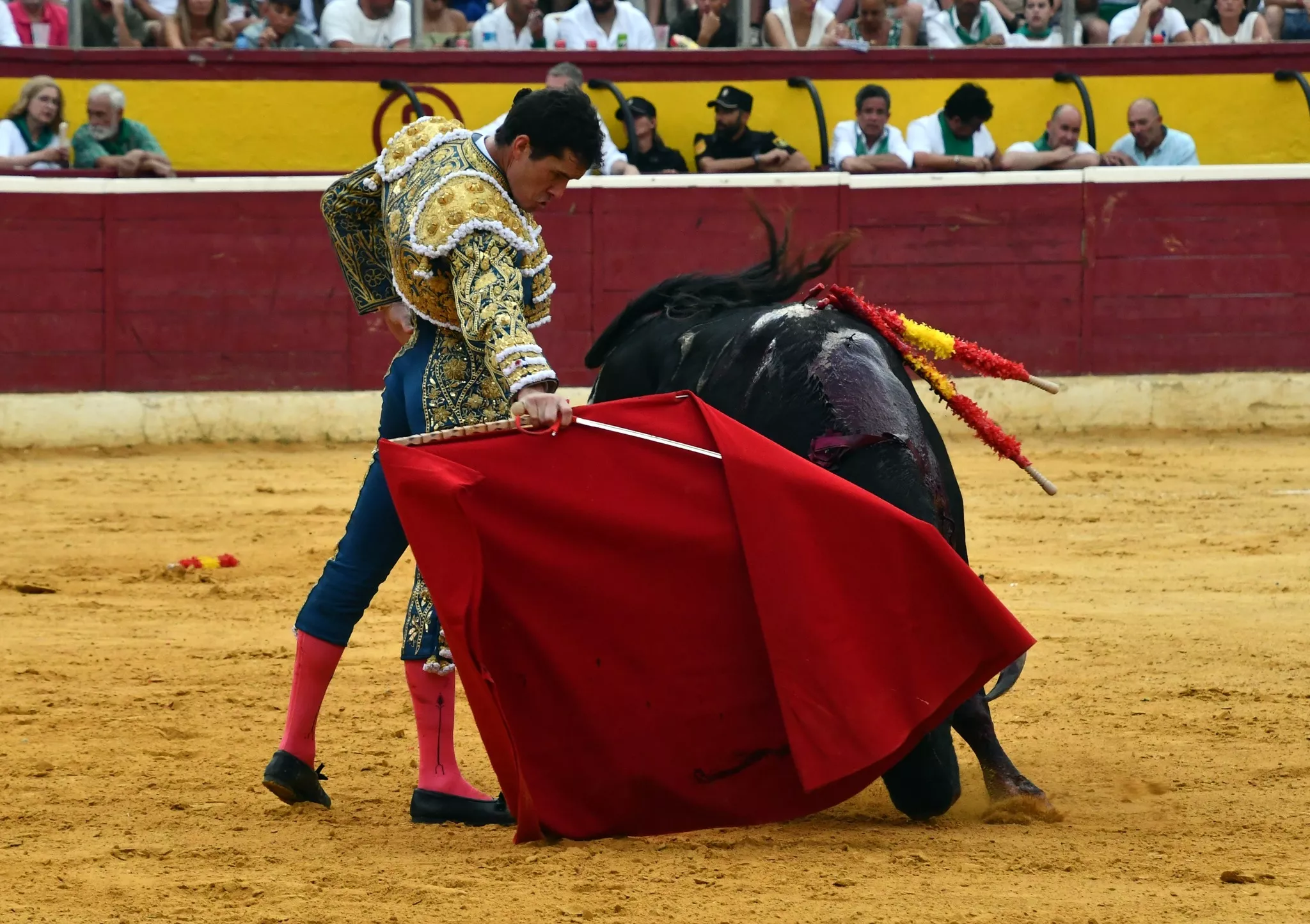 Imágenes de la tercera corrida de la Feria taurina de La Albahaca 2024