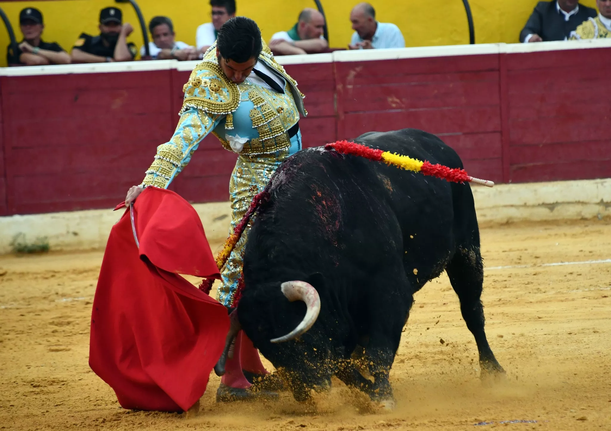 Imágenes de la tercera corrida de la Feria taurina de La Albahaca 2024