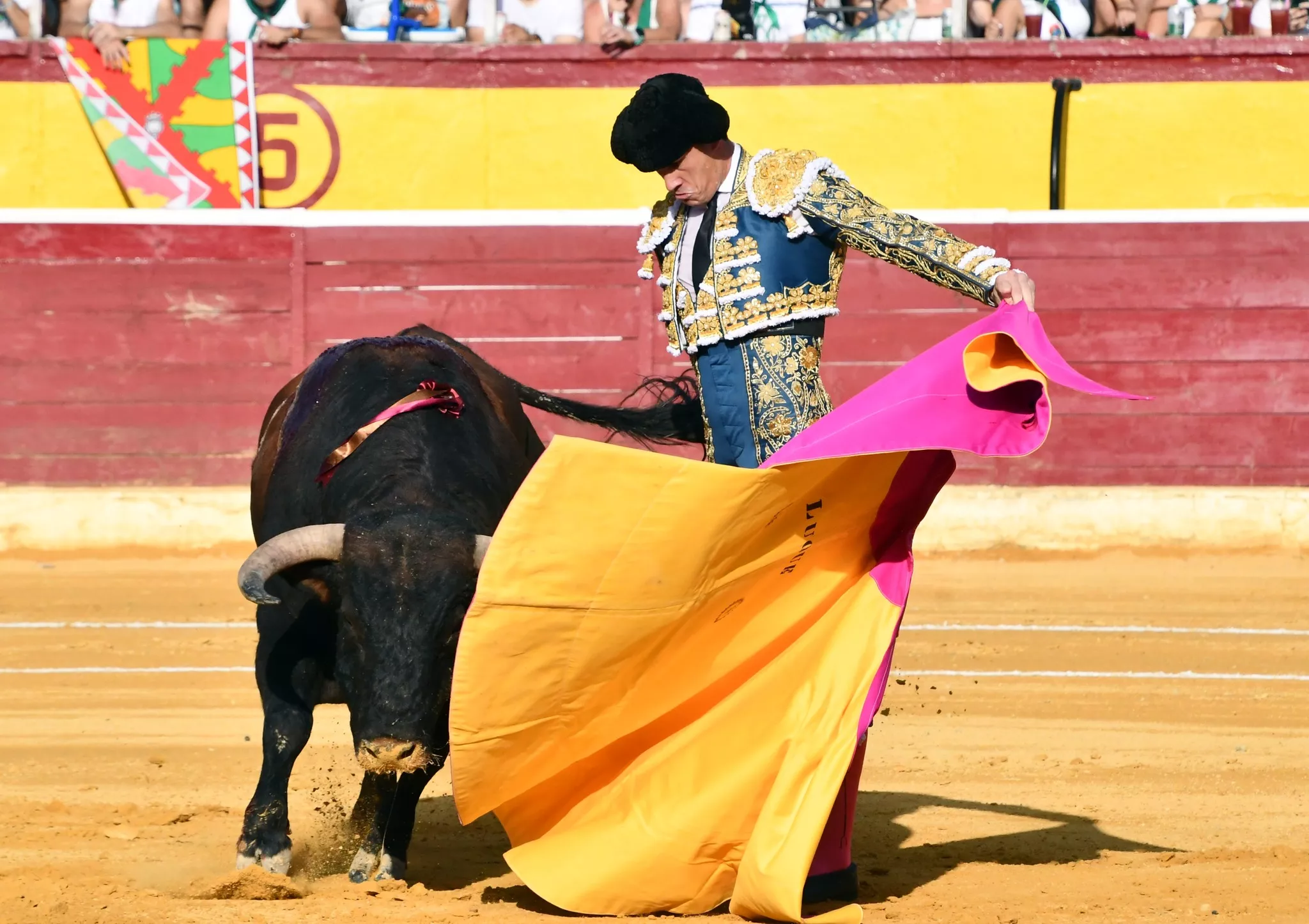 Imágenes de la tercera corrida de la Feria taurina de La Albahaca 2024