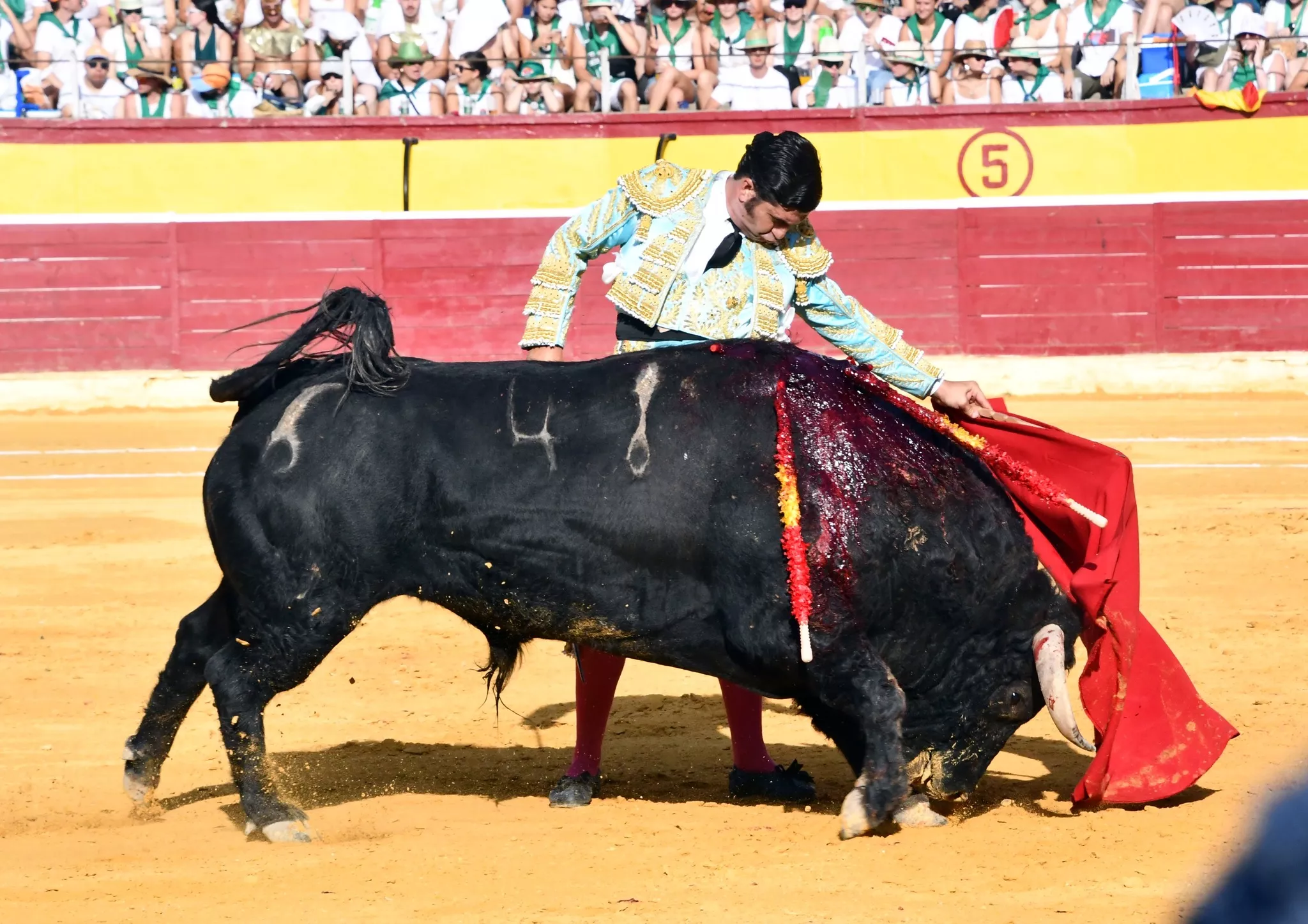 Imágenes de la tercera corrida de la Feria taurina de La Albahaca 2024