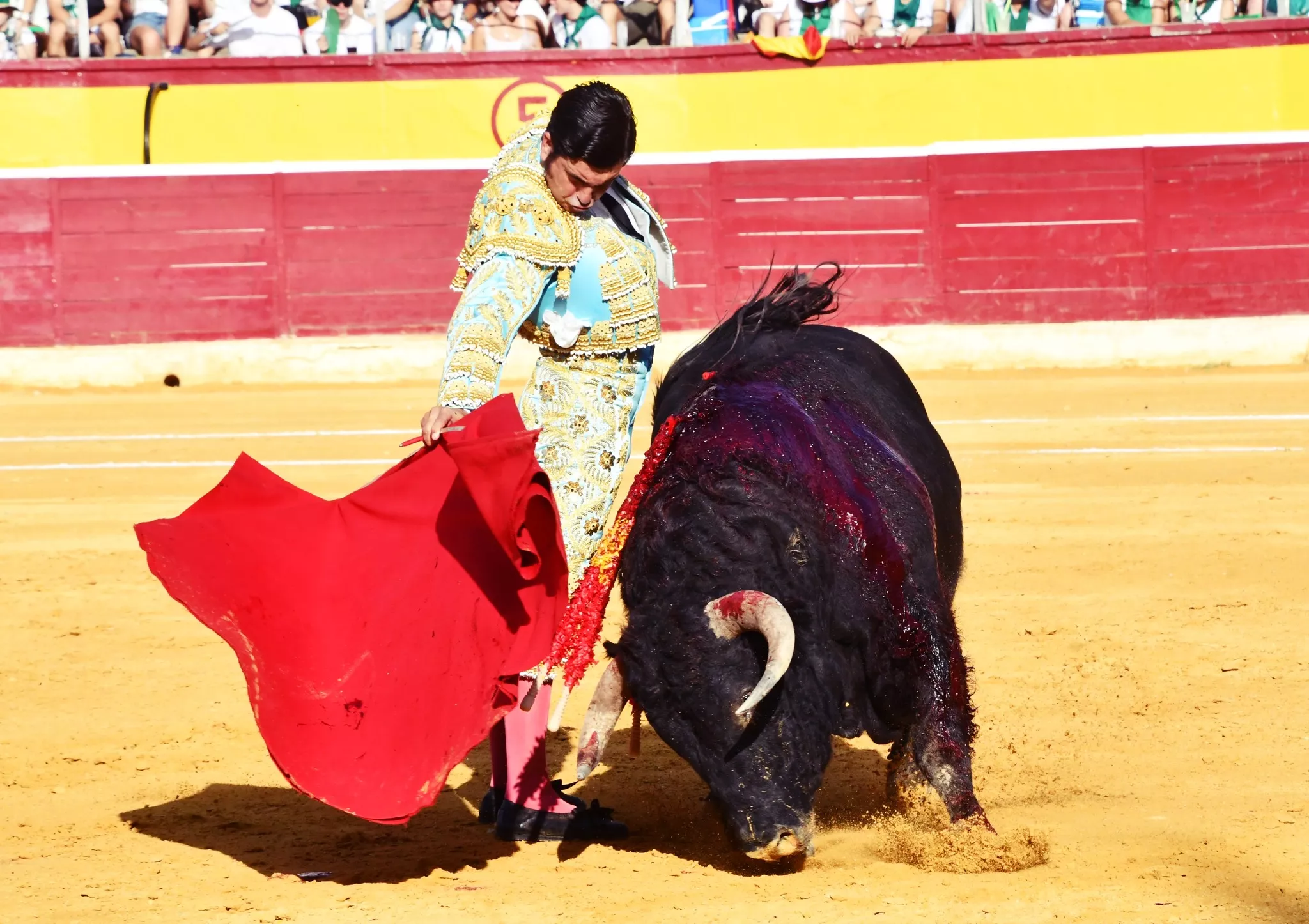 Imágenes de la tercera corrida de la Feria taurina de La Albahaca 2024
