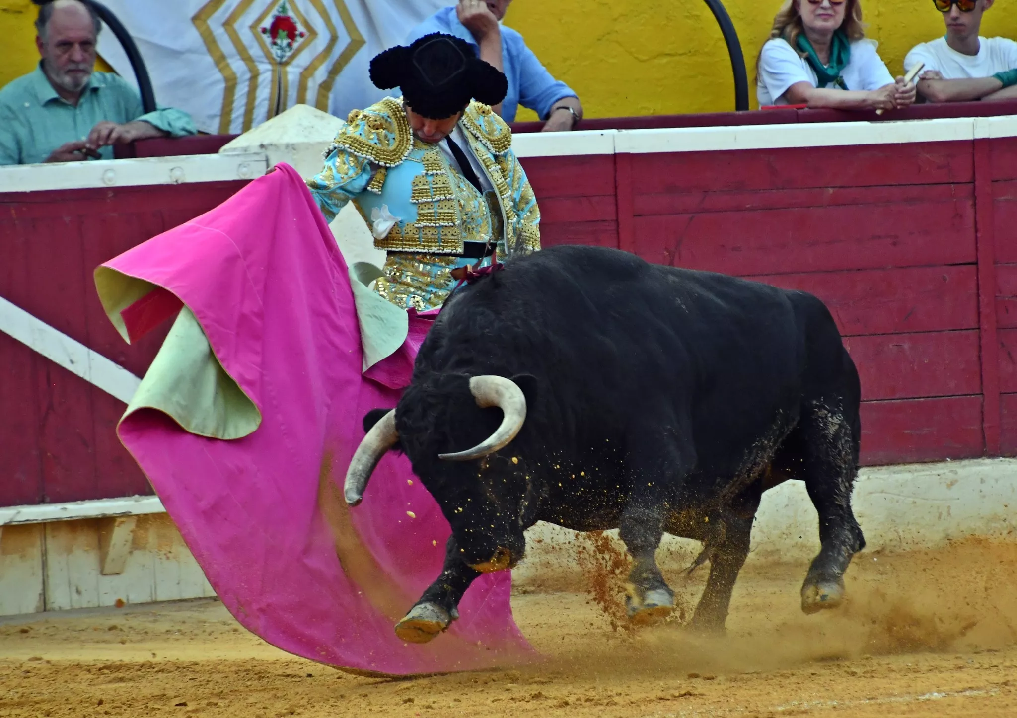 Imágenes de la tercera corrida de la Feria taurina de La Albahaca 2024