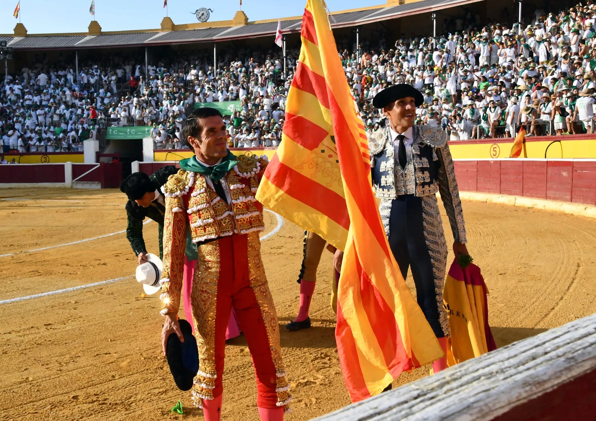 Imágenes de la tercera corrida de la Feria taurina de La Albahaca 2024