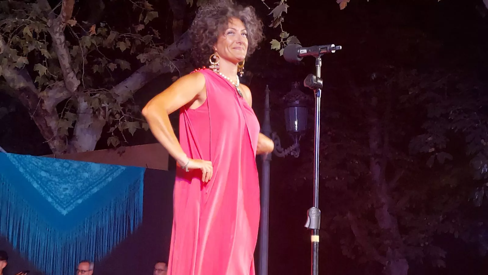 Actuación del Grupo San Lorenzo en el parque Miguel Servet