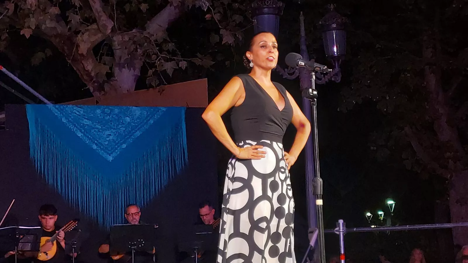 Actuación del Grupo San Lorenzo en el parque Miguel Servet