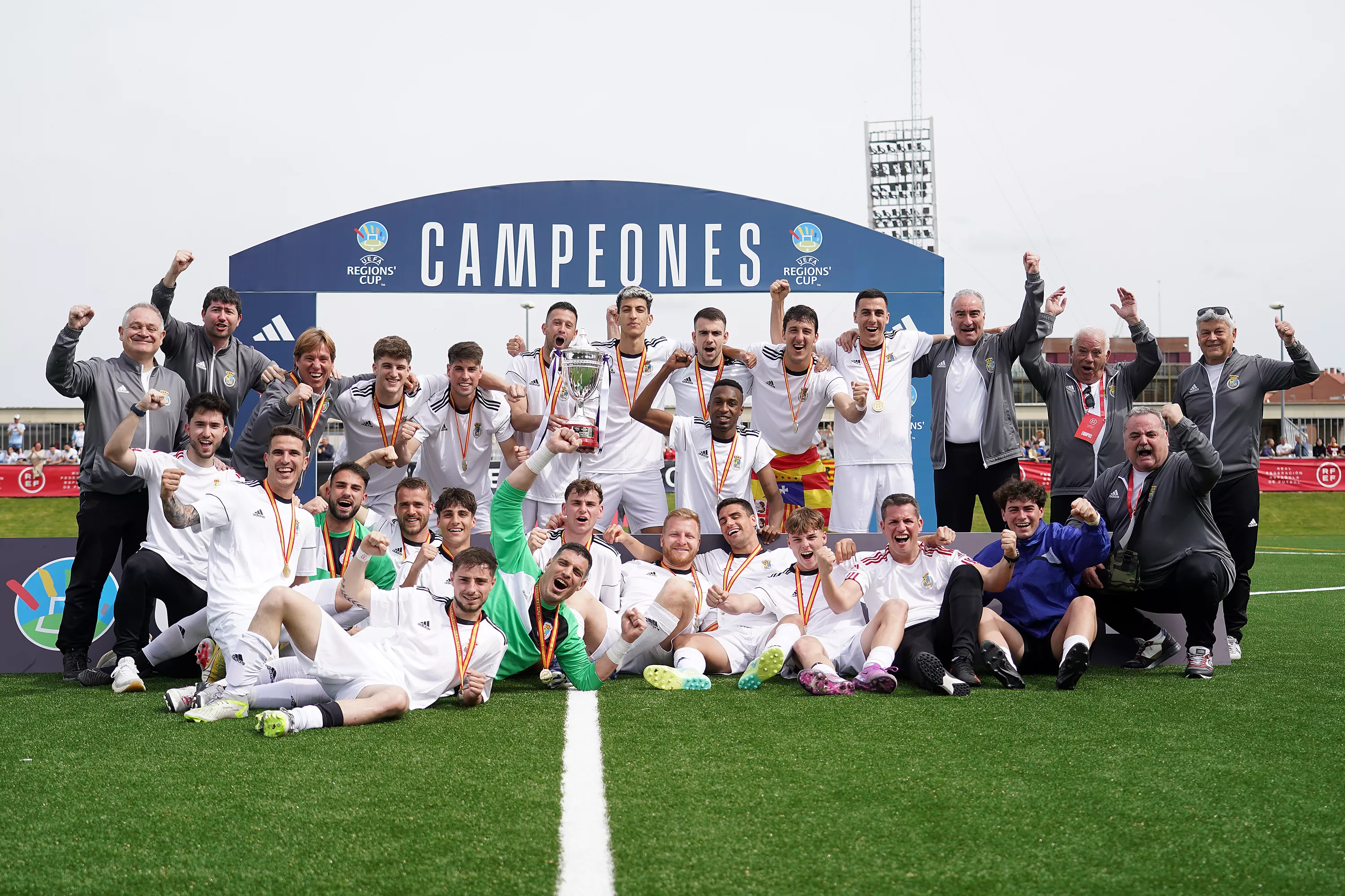 Aragón se proclamó este año campeón de España. Definido el calendario de la fase intermedia europea de la Copa Regiones UEFA.