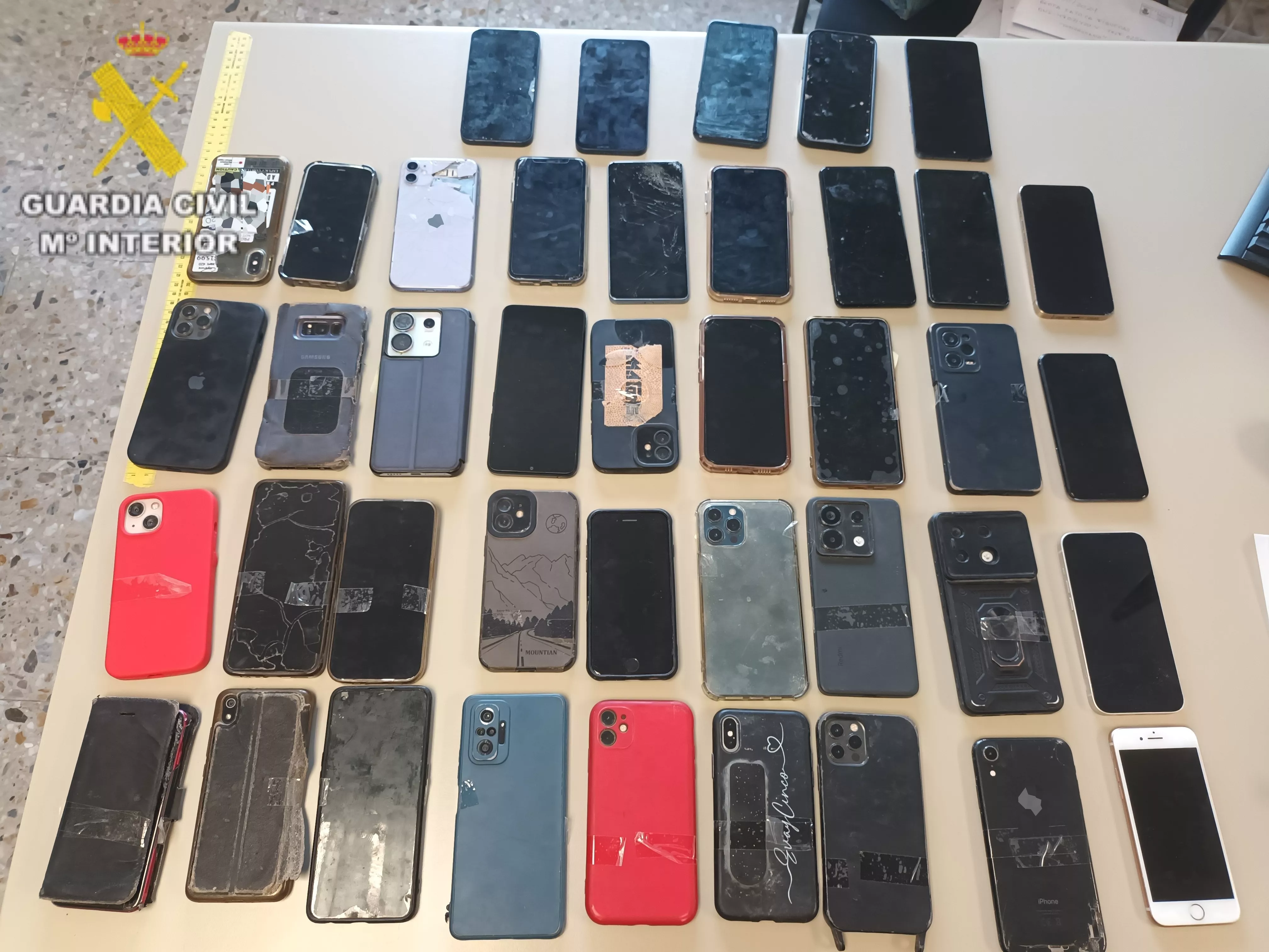 Terminales móviles recuperados del Monegros Desert Festival.