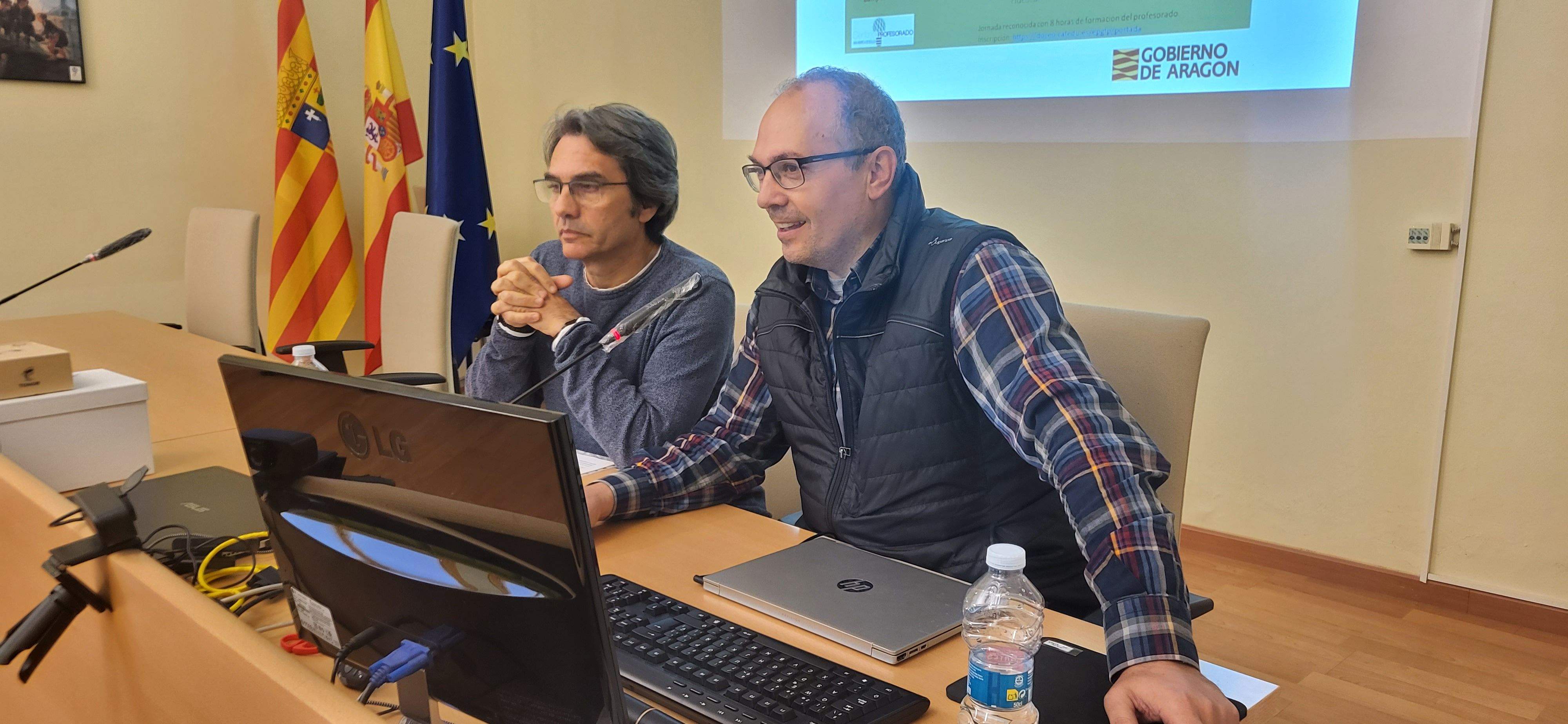 Roberto Serrano y Juan Soler. Foto Myriam Martínez