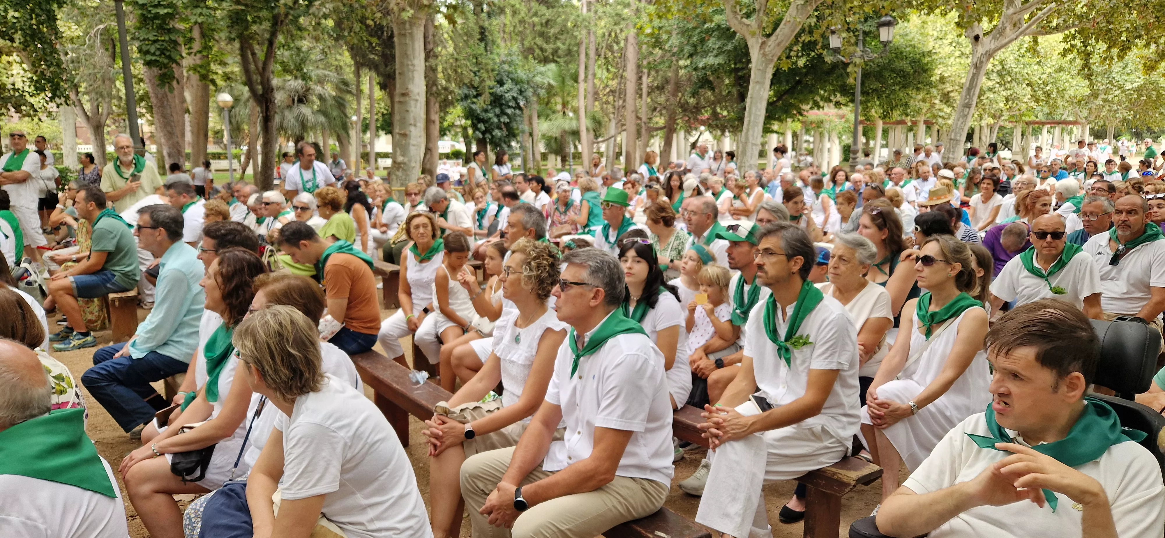 Concierto de la Banda de Huesca el 13 de agosto. Foto Myriam Martínez 