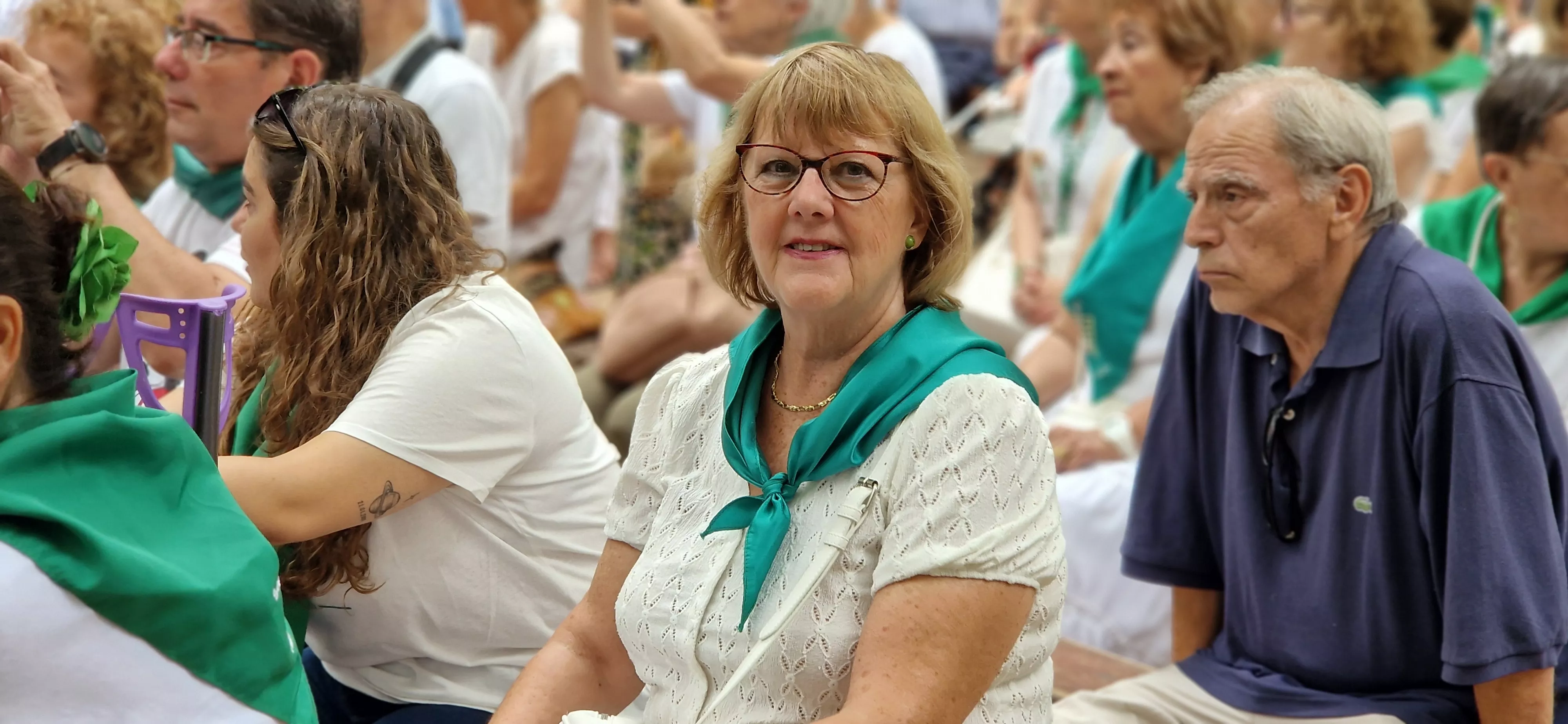 Concierto de la Banda de Huesca el 13 de agosto. Foto Myriam Martínez 