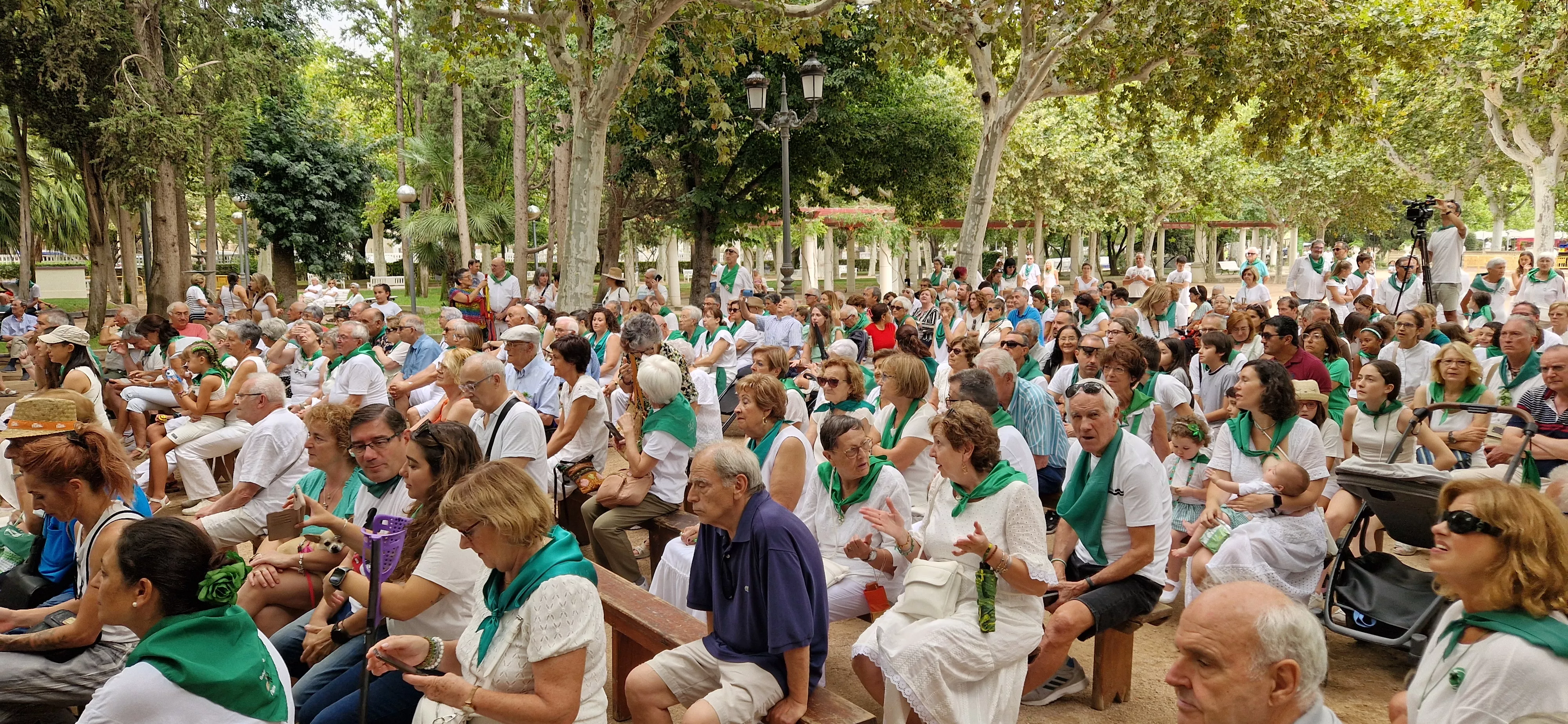 Concierto de la Banda de Huesca el 13 de agosto. Foto Myriam Martínez 