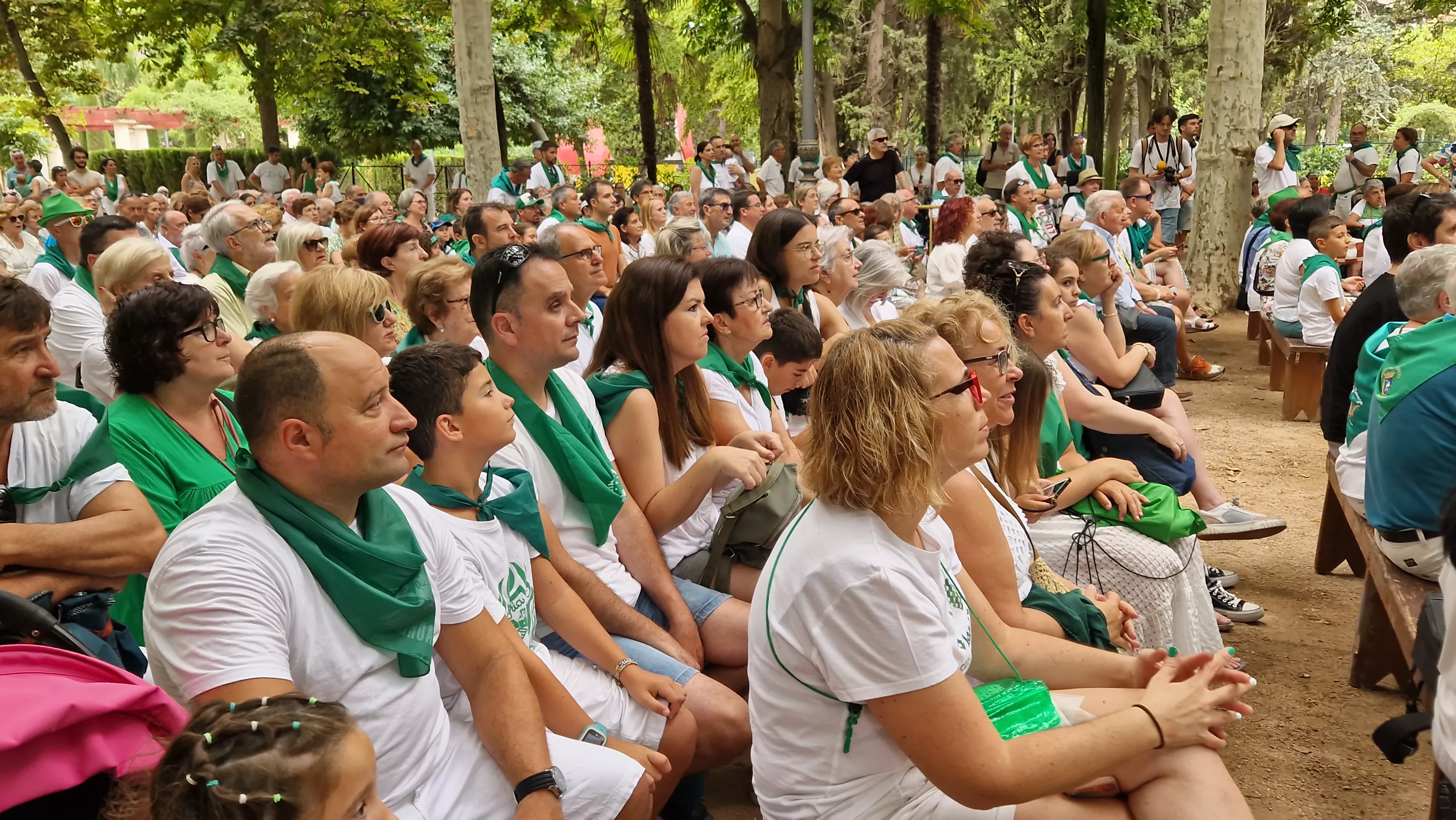 Concierto de la Banda de Huesca el 13 de agosto. Foto Myriam Martínez 