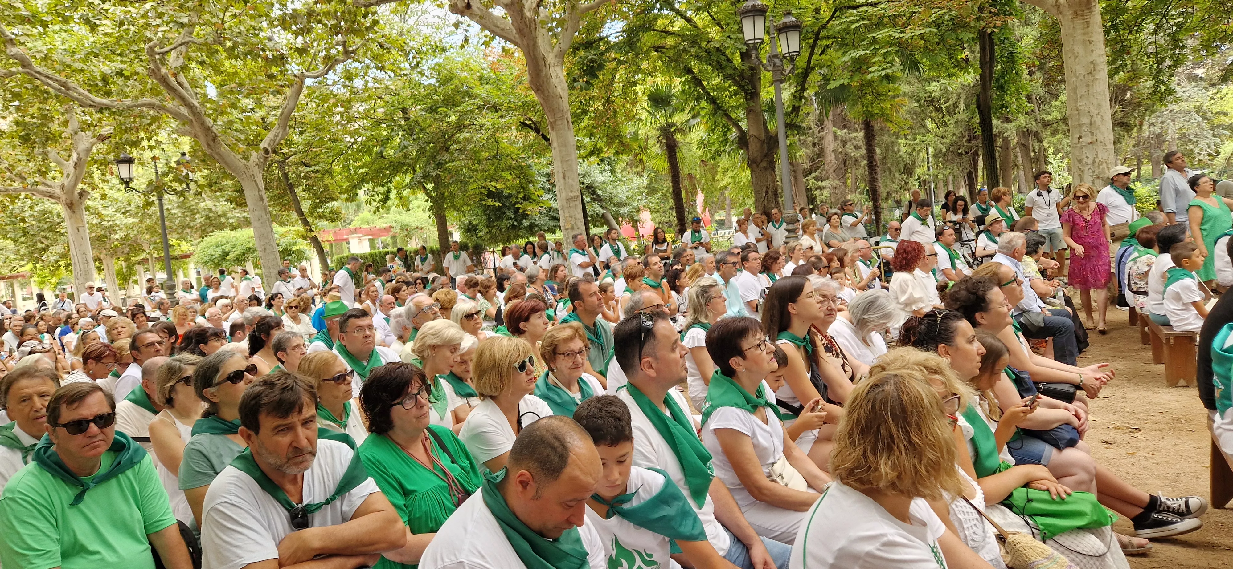 Concierto de la Banda de Huesca el 13 de agosto. Foto Myriam Martínez 
