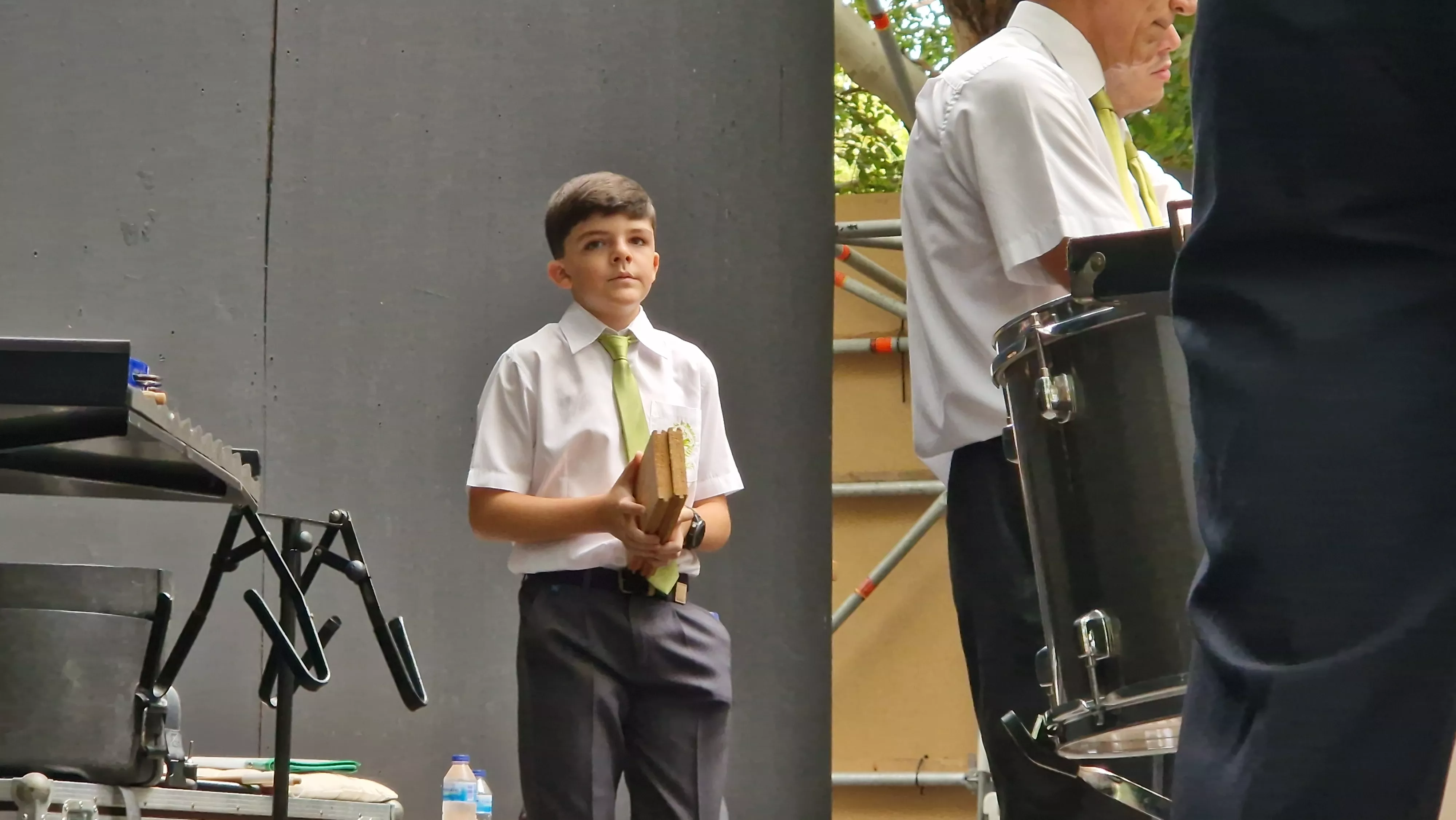 Concierto de la Banda de Huesca el 13 de agosto. Foto Myriam Martínez 