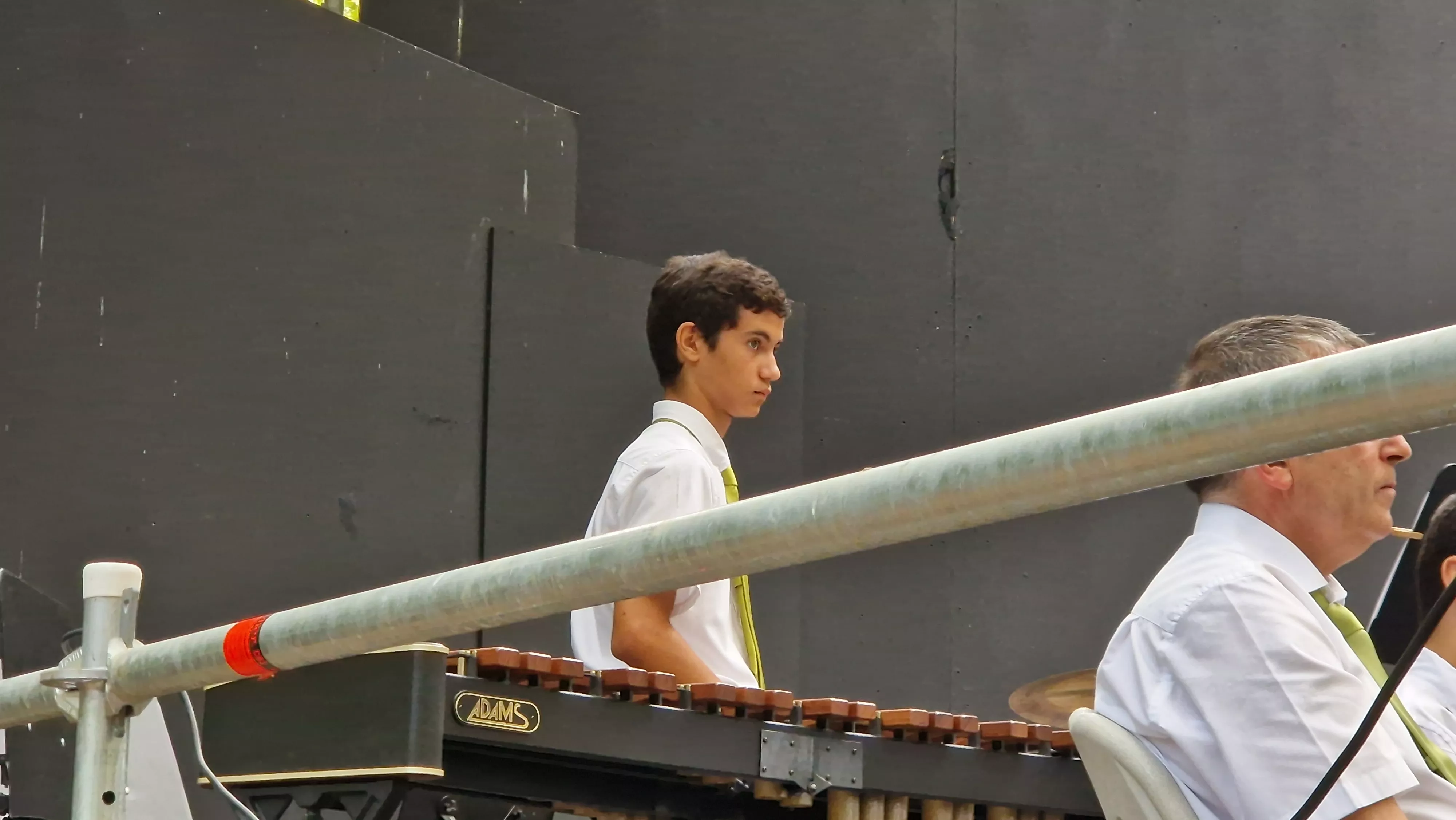 Concierto de la Banda de Huesca el 13 de agosto. Foto Myriam Martínez 