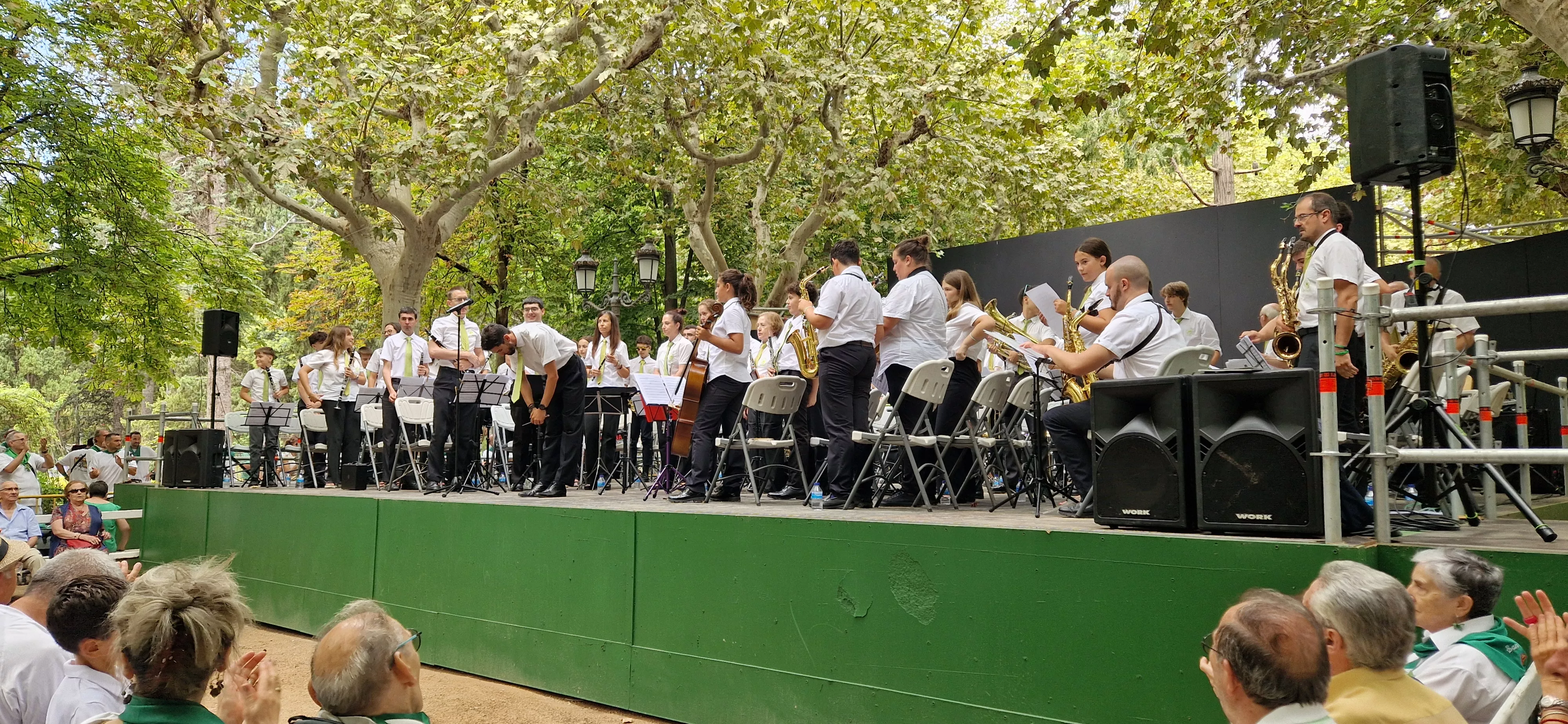 Concierto de la Banda de Huesca el 13 de agosto. Foto Myriam Martínez (66)