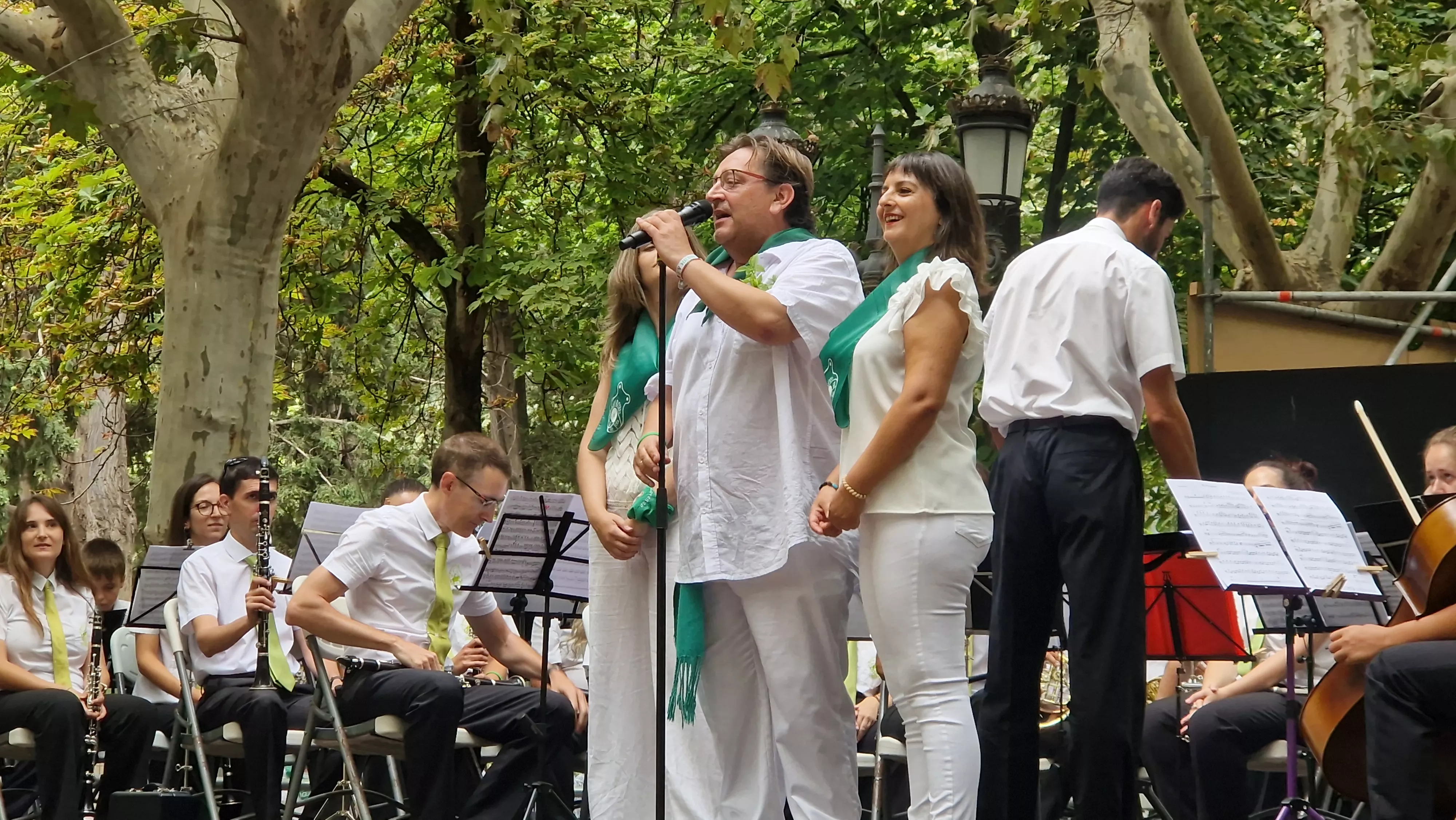 Concierto de la Banda de Huesca el 13 de agosto. Foto Myriam Martínez (68)